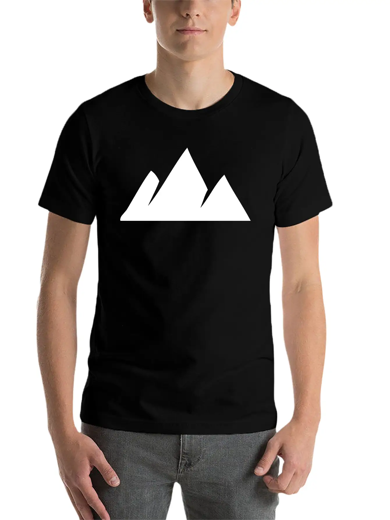 Mountain Terrain Relaxed Everyday Tee – Lightweight And Durable Cotton