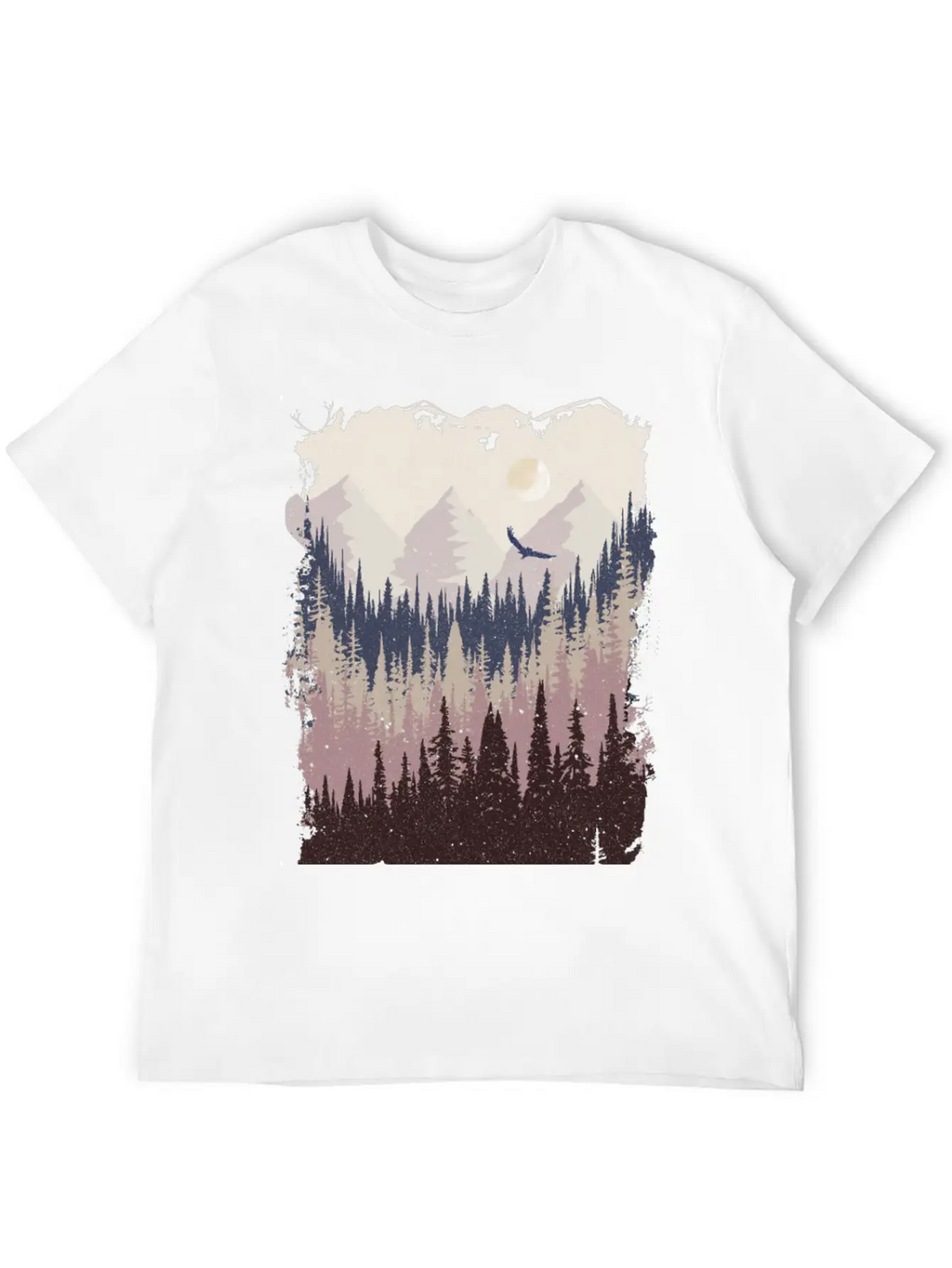 Mountains Breathable Graphic T-Shirt – Perfect For Casual Days