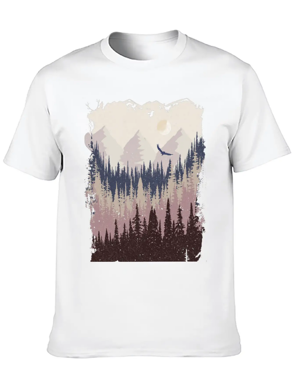 Mountains Breathable Graphic T-Shirt – Perfect For Casual Days