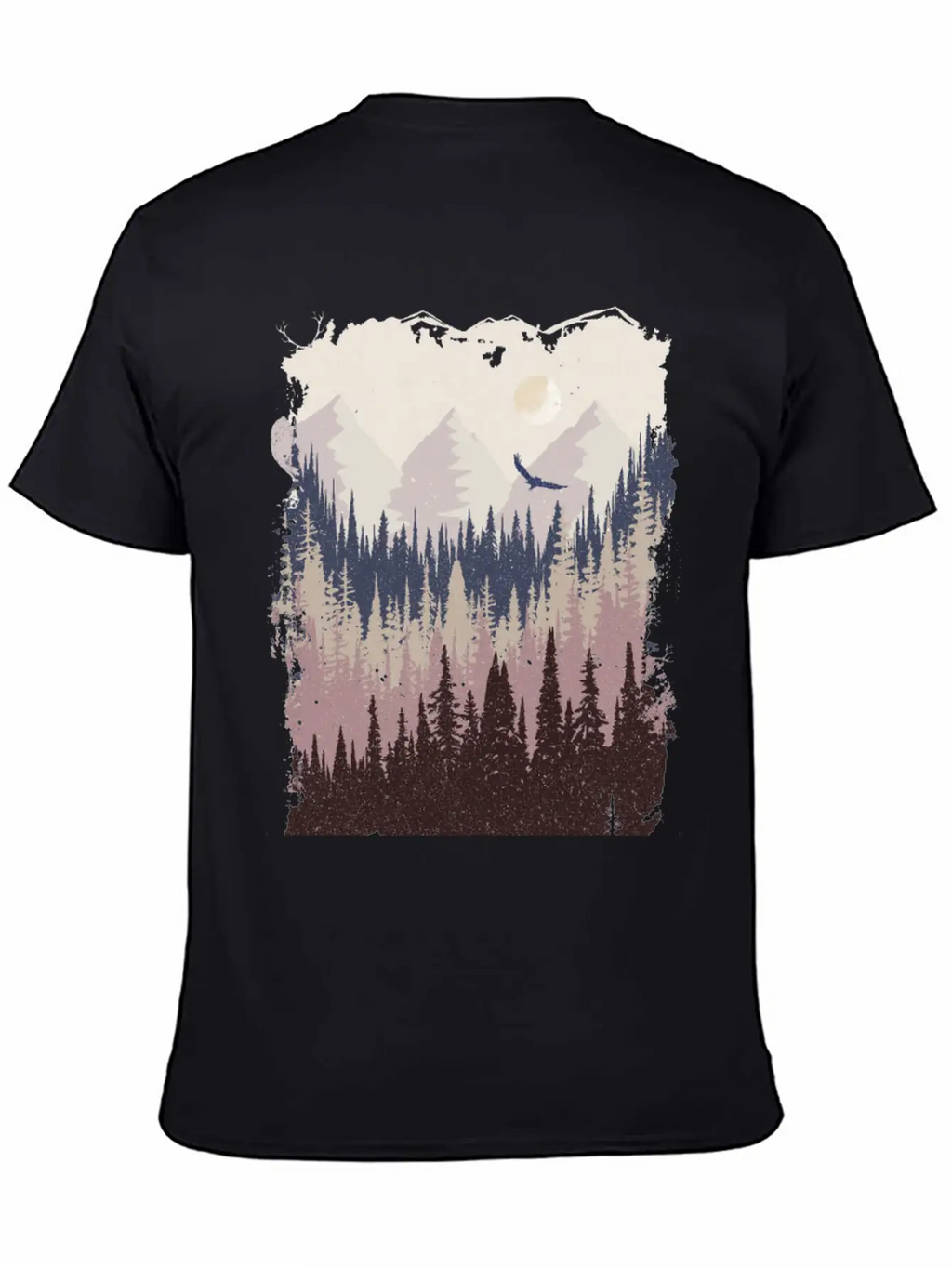 Mountains Breathable Graphic T-Shirt – Perfect For Casual Days