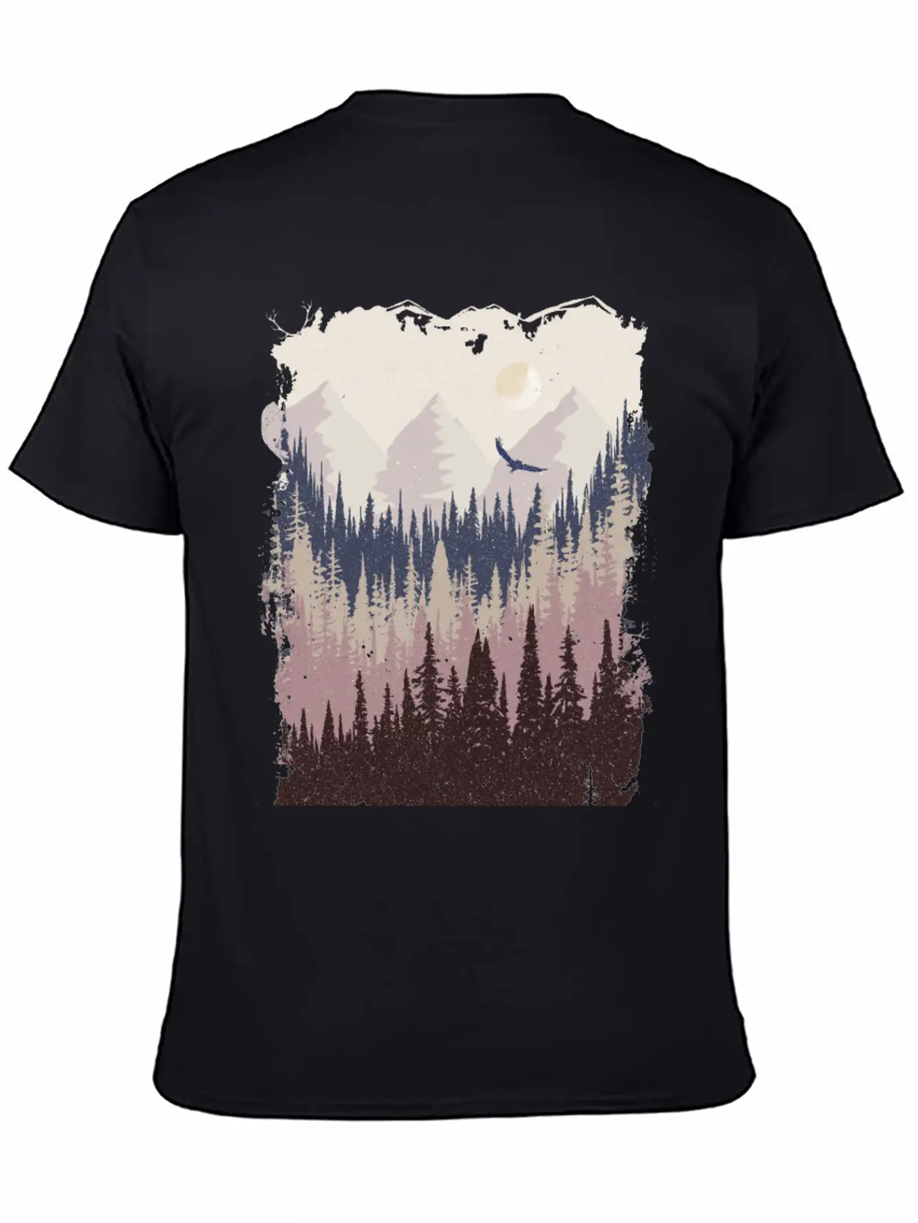 Mountains Breathable Graphic T-Shirt – Perfect For Casual Days