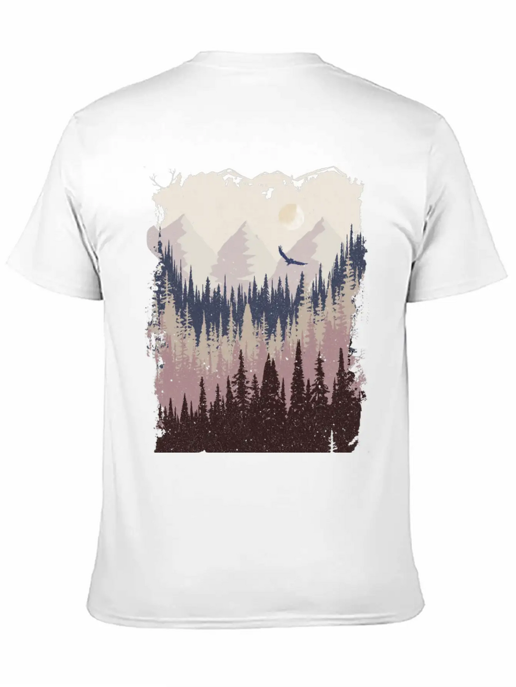 Mountains Breathable Graphic T-Shirt – Perfect For Casual Days