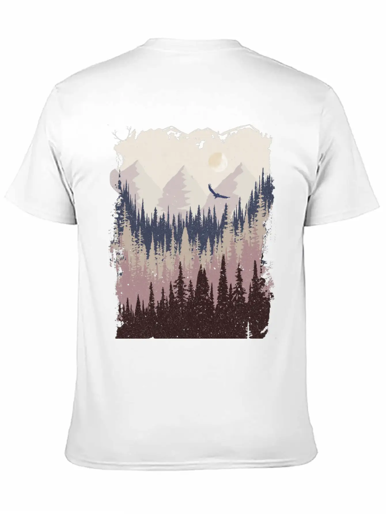 Mountains Breathable Graphic T-Shirt – Perfect For Casual Days