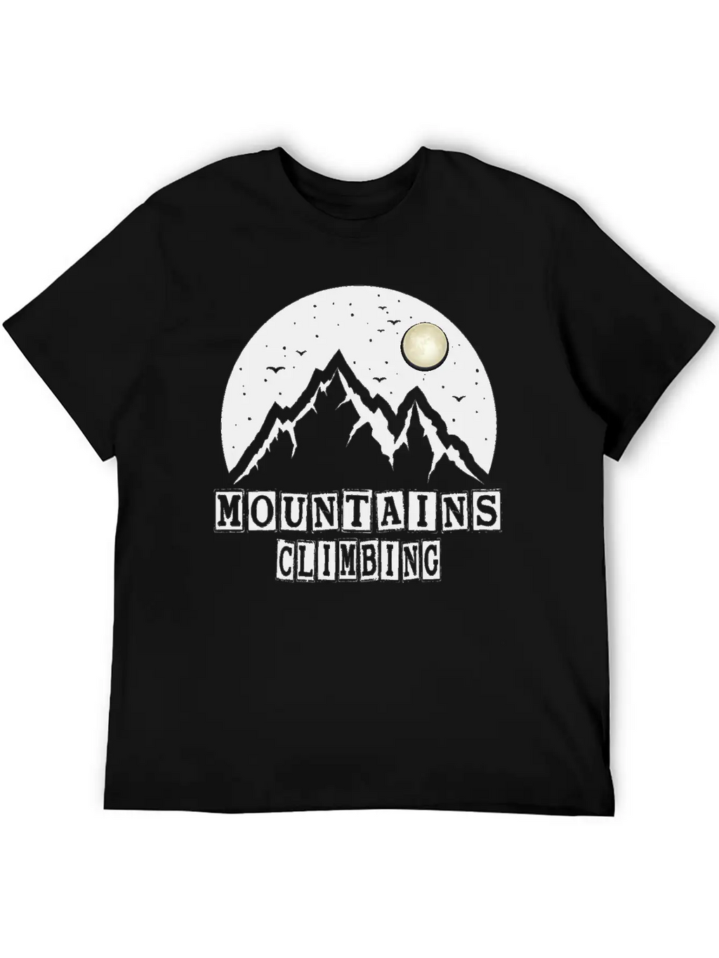 MOUNTAINS CLIMBING Essential Cotton Tee For Daily Outfits – Unisex Style