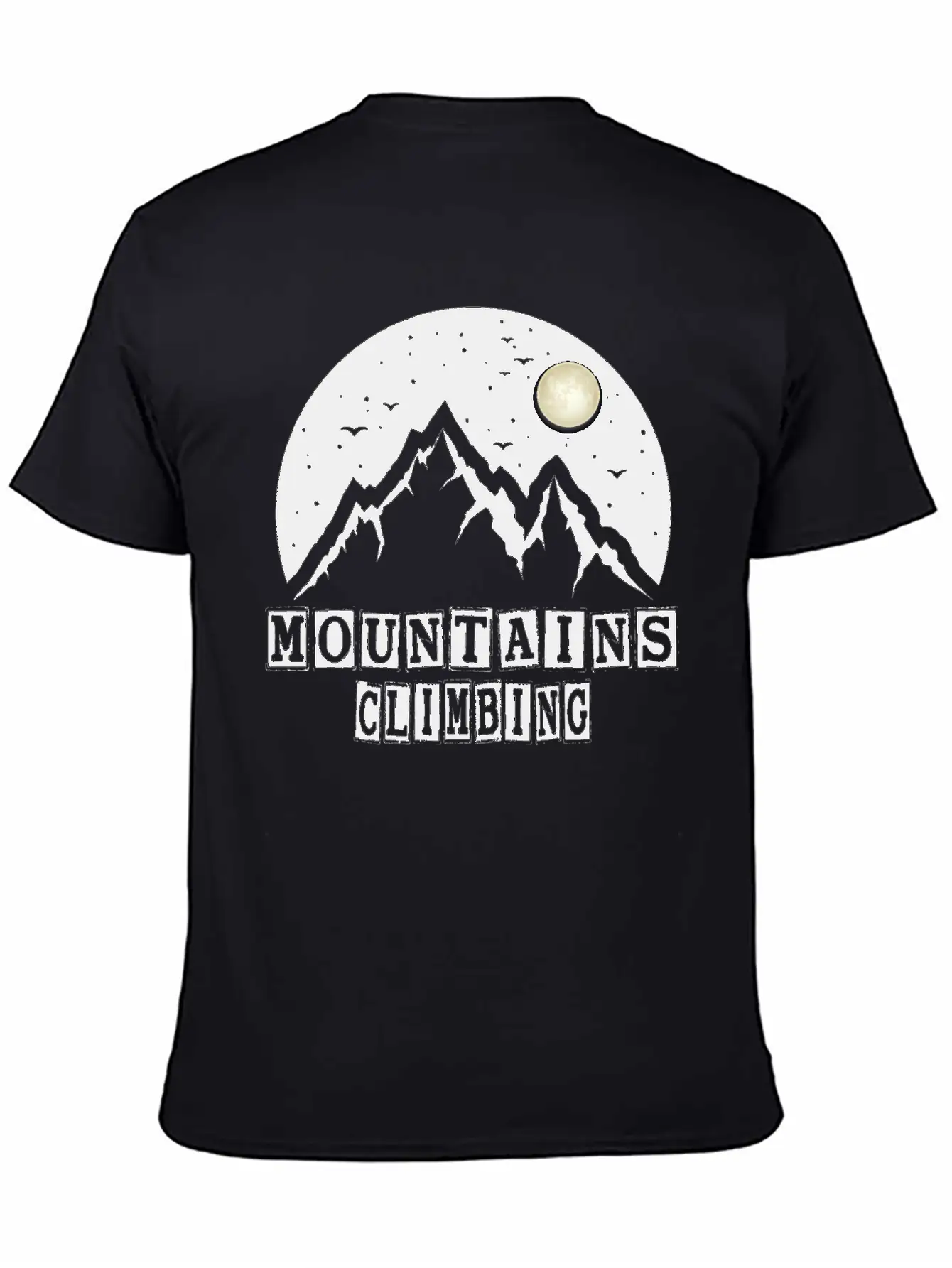 MOUNTAINS CLIMBING Essential Cotton Tee For Daily Outfits – Unisex Style