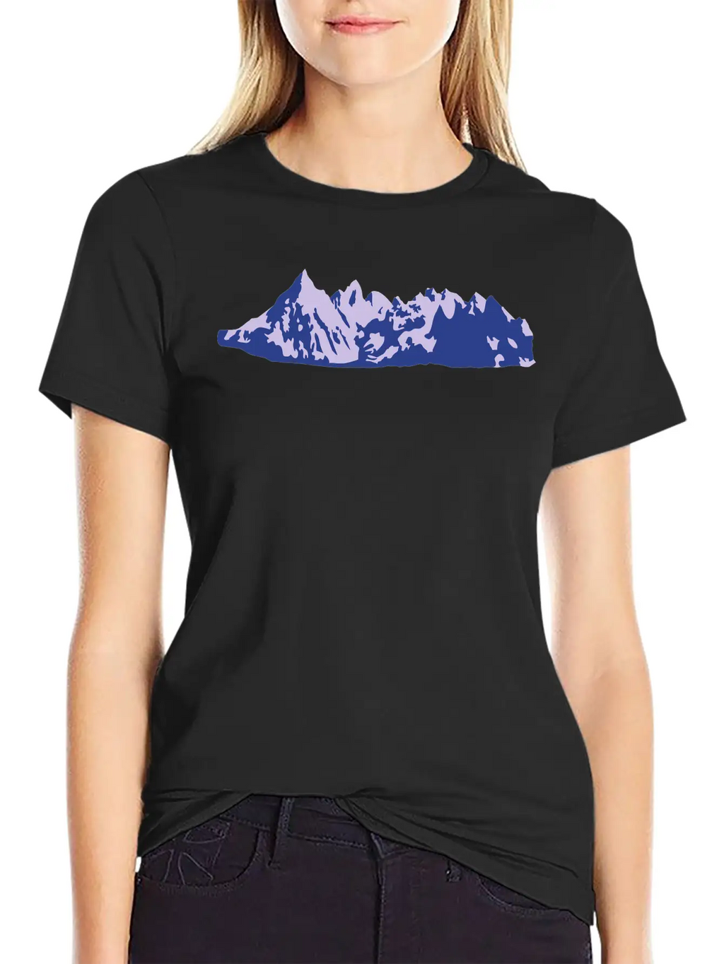 Mountains, Mountain Stylish Everyday T-Shirt – Unisex Basic Cotton Tee