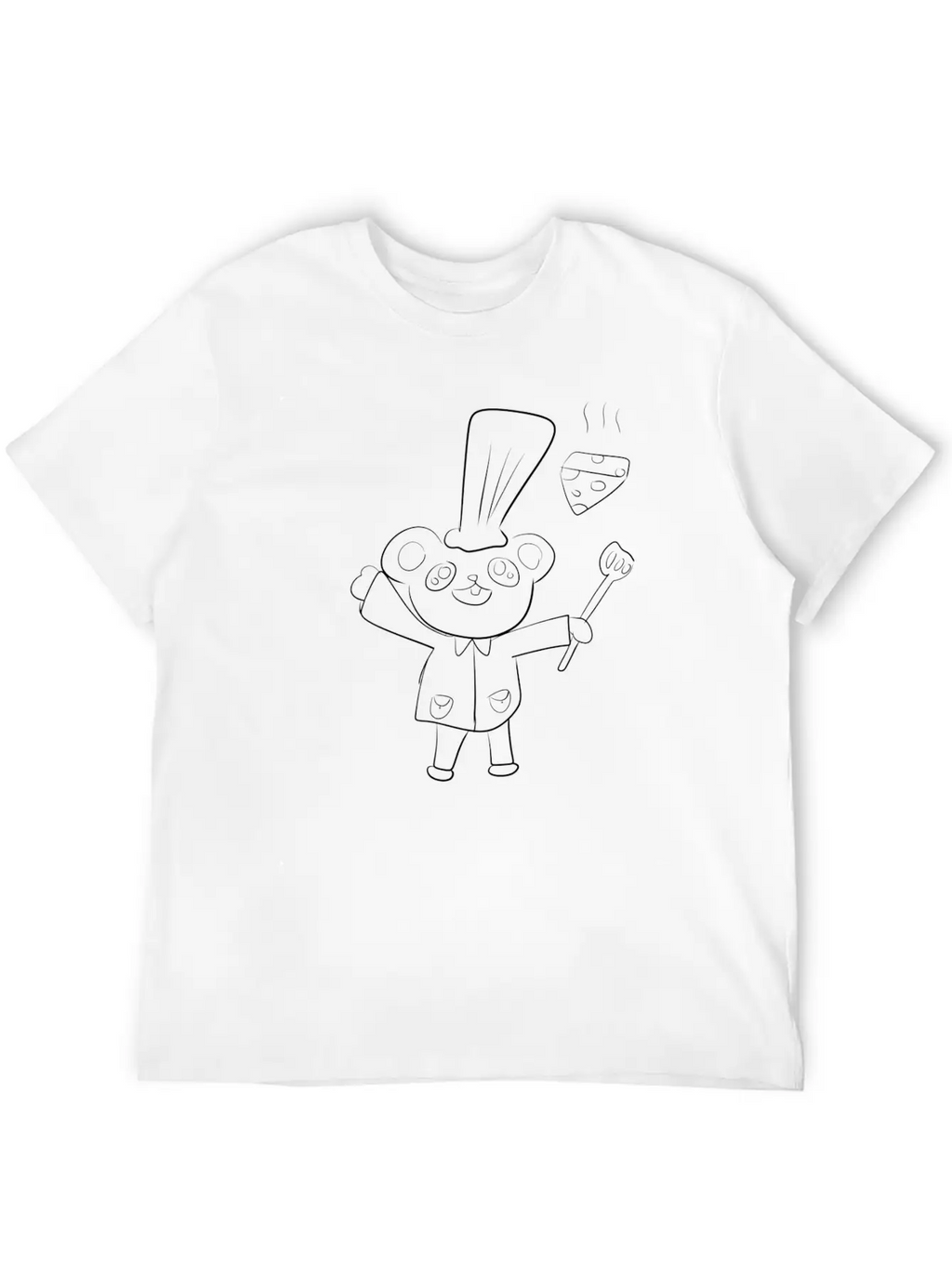 Mouse Cook Cooking Essential Cotton Tee For Daily Outfits – Unisex Style
