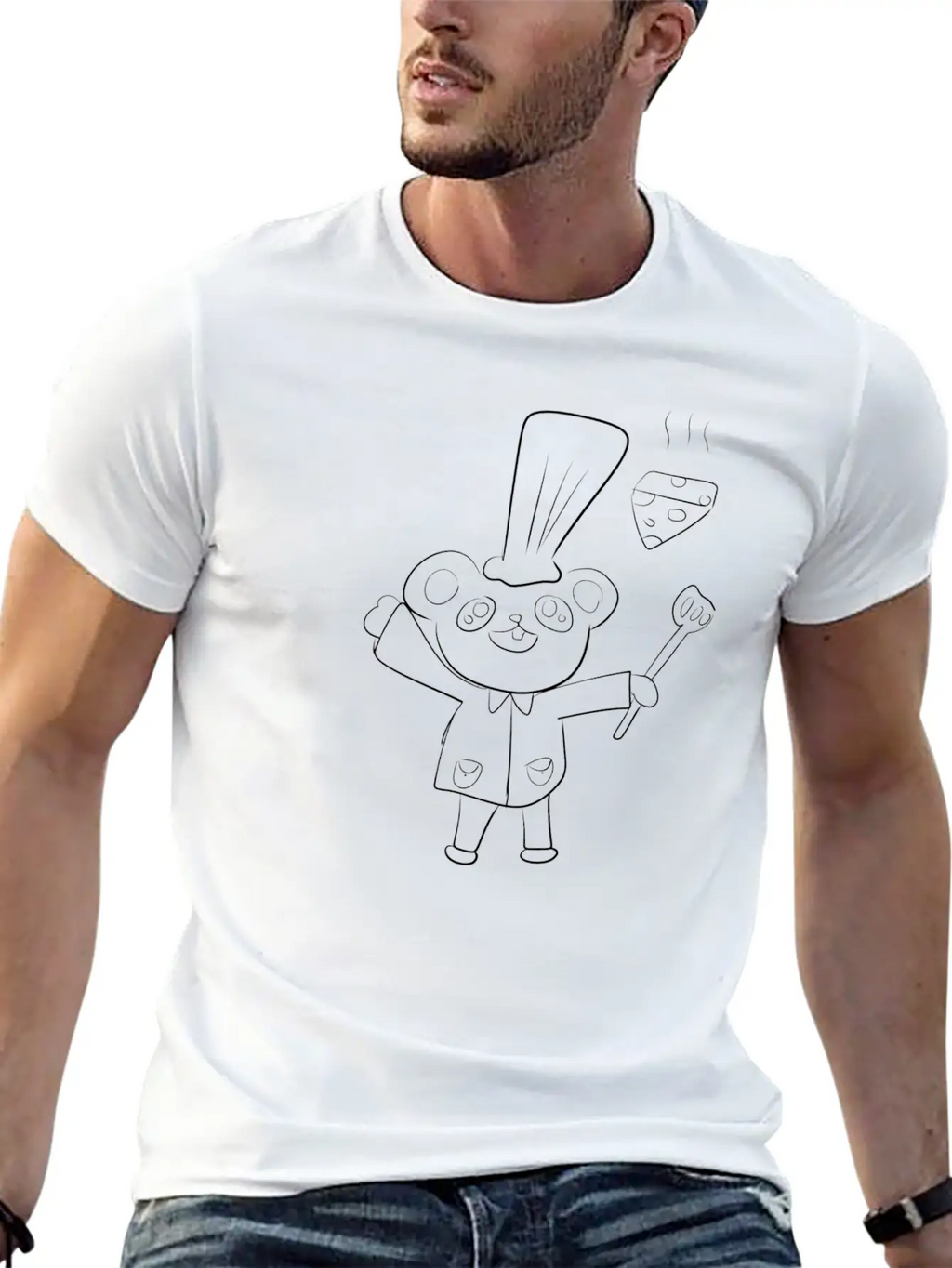 Mouse Cook Cooking Essential Cotton Tee For Daily Outfits – Unisex Style