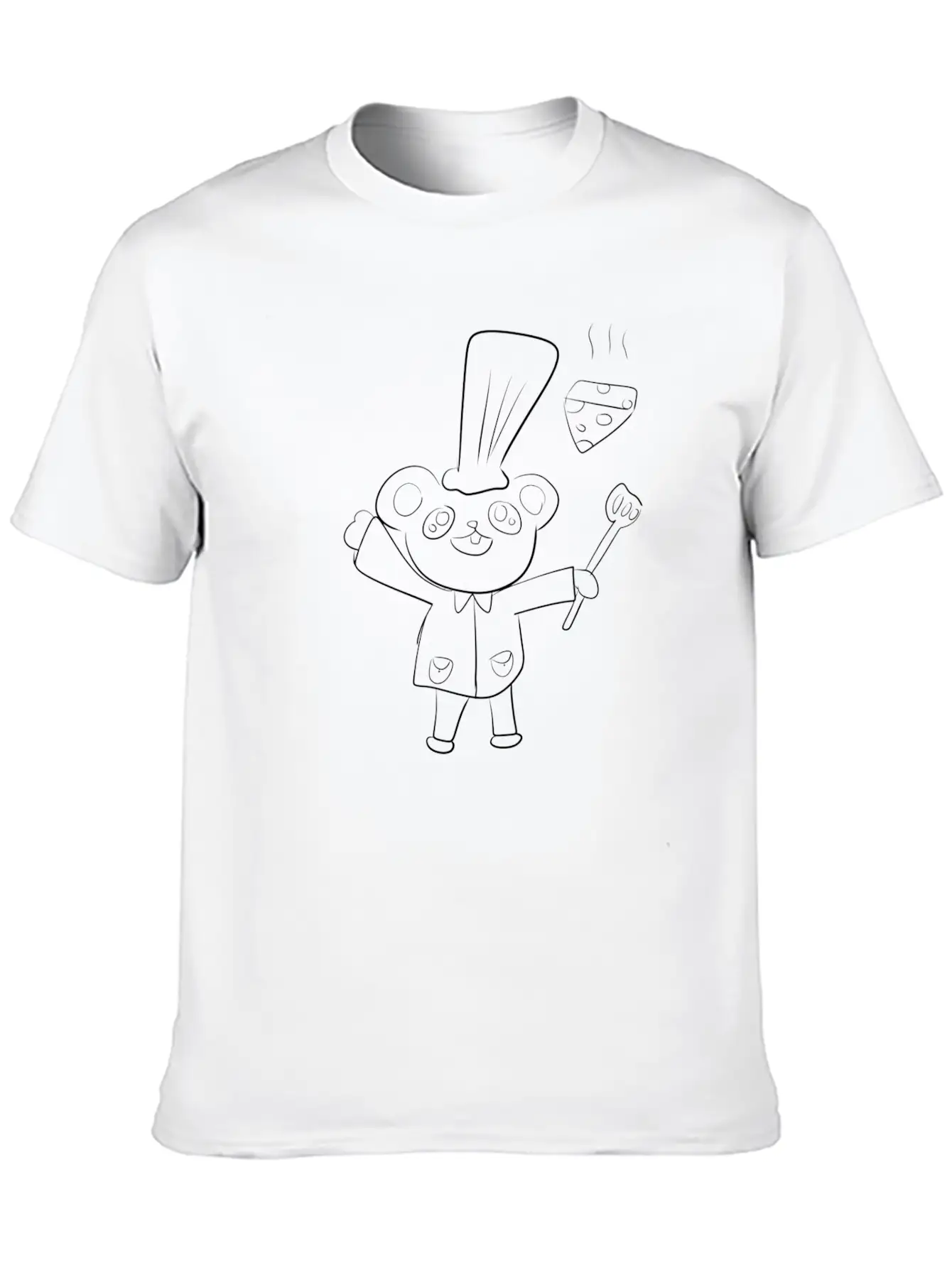 Mouse Cook Cooking Essential Cotton Tee For Daily Outfits – Unisex Style