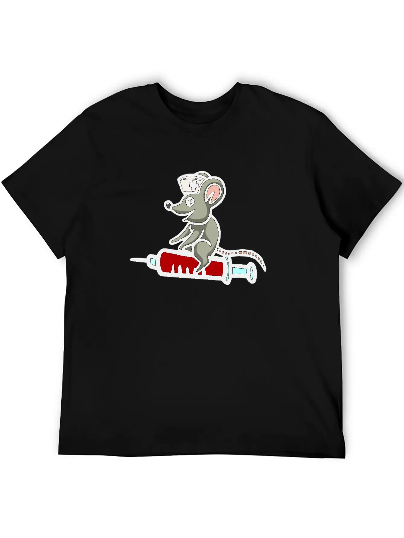 Mouse Fantasy Nurse Syringe Medicine Hospital Classic Cotton Tee – Unisex Comfort For Any Season