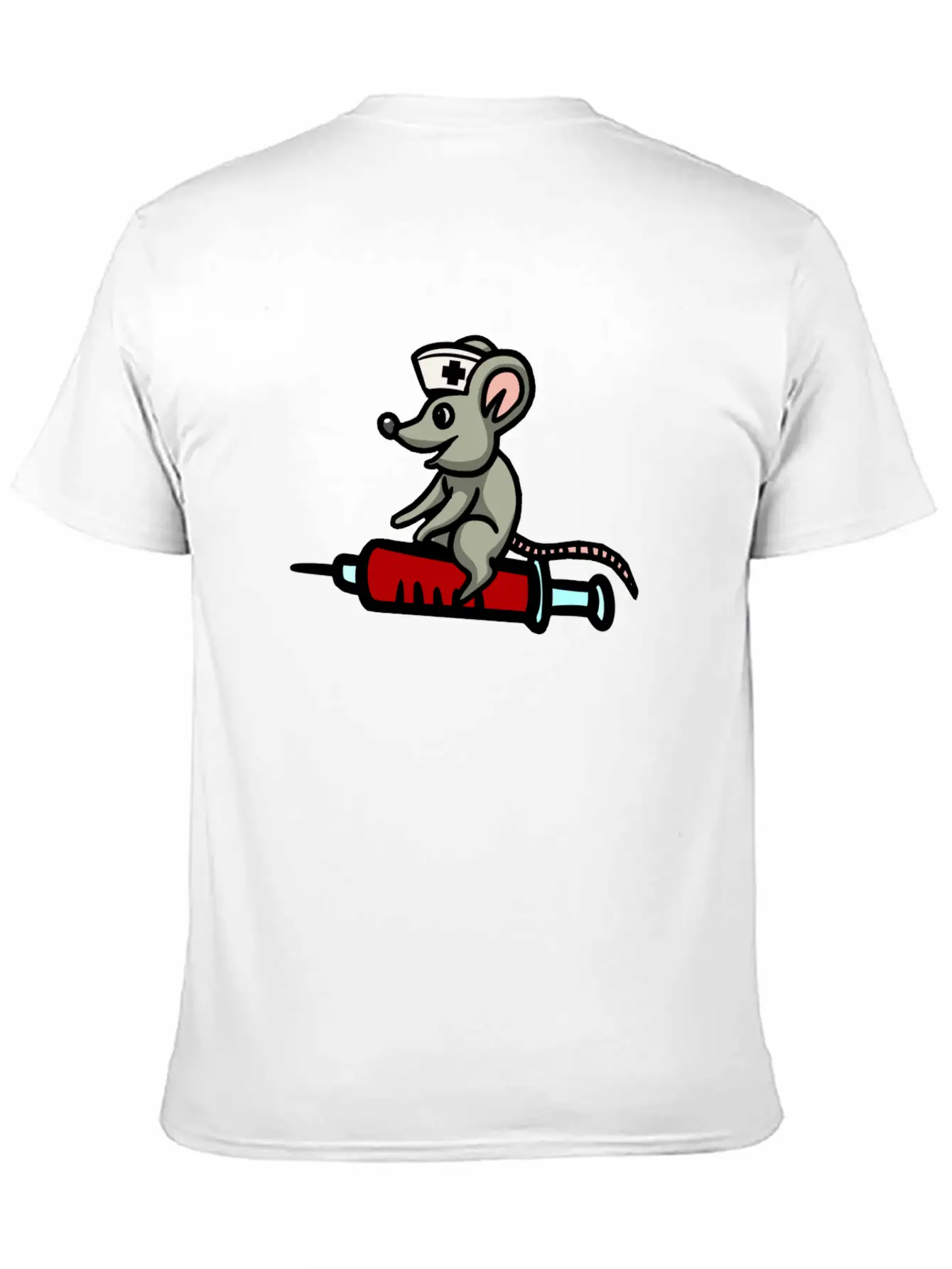 Mouse Fantasy Nurse Syringe Medicine Hospital Classic Cotton Tee – Unisex Comfort For Any Season