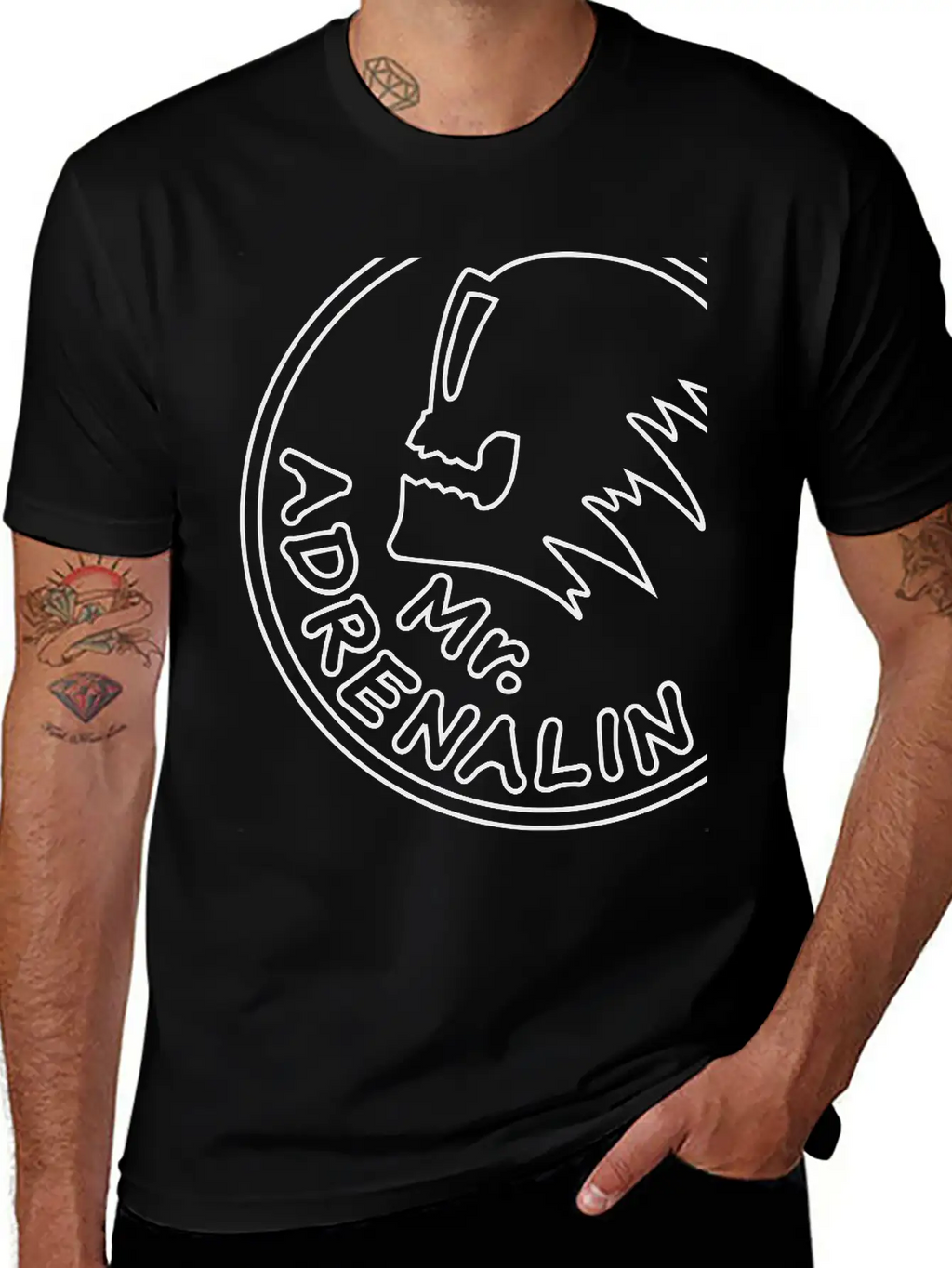 Mr. Adrenalin Extreme Sport Timeless Short Sleeve Tee – Comfy And Minimalist Design