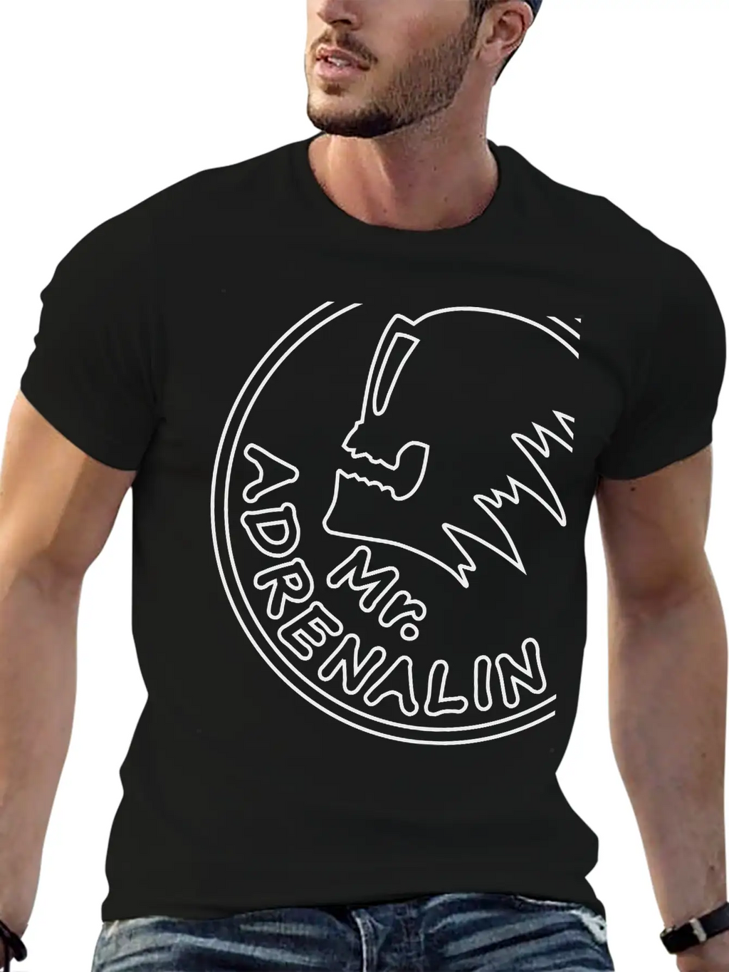 Mr. Adrenalin Extreme Sport Timeless Short Sleeve Tee – Comfy And Minimalist Design