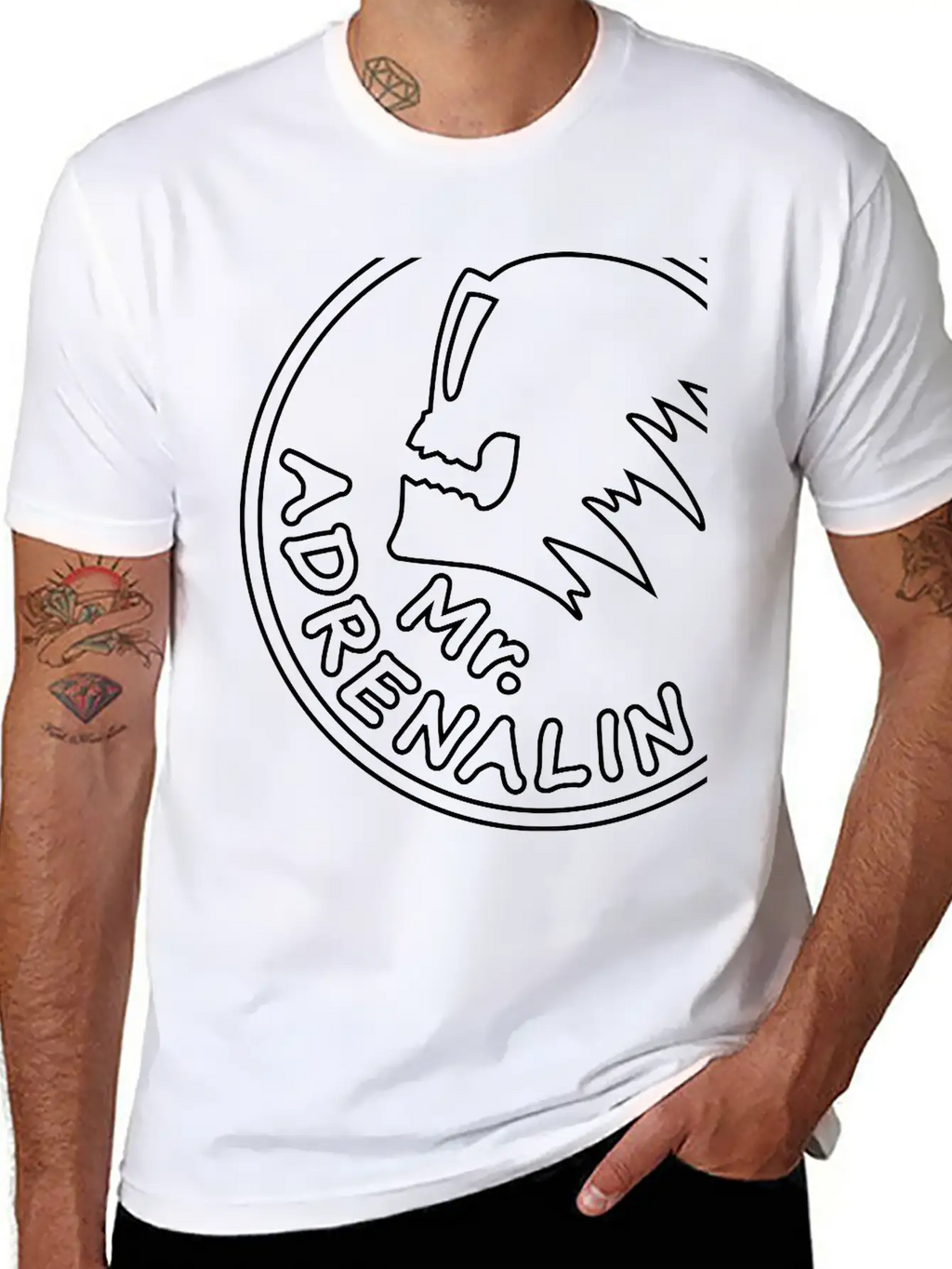 Mr. Adrenalin Extreme Sport Timeless Short Sleeve Tee – Comfy And Minimalist Design