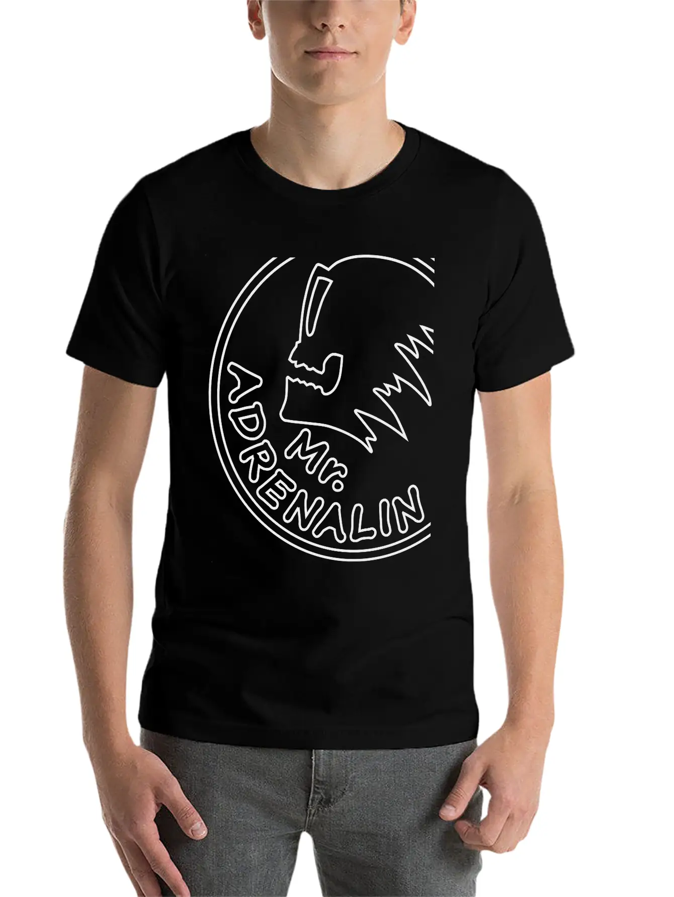 Mr. Adrenalin Extreme Sport Timeless Short Sleeve Tee – Comfy And Minimalist Design
