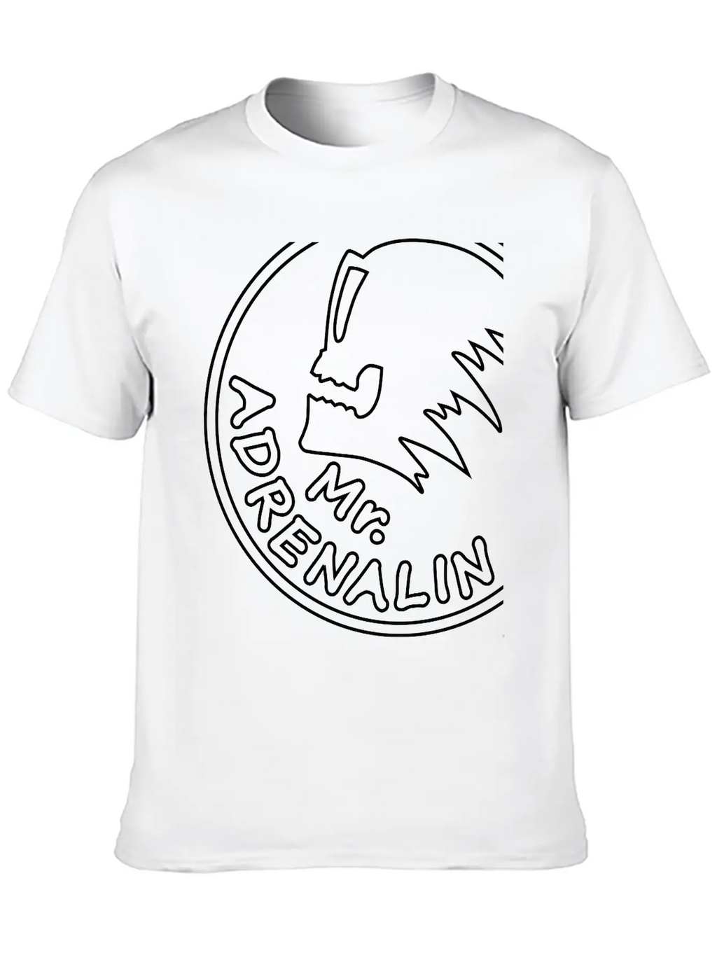 Mr. Adrenalin Extreme Sport Timeless Short Sleeve Tee – Comfy And Minimalist Design