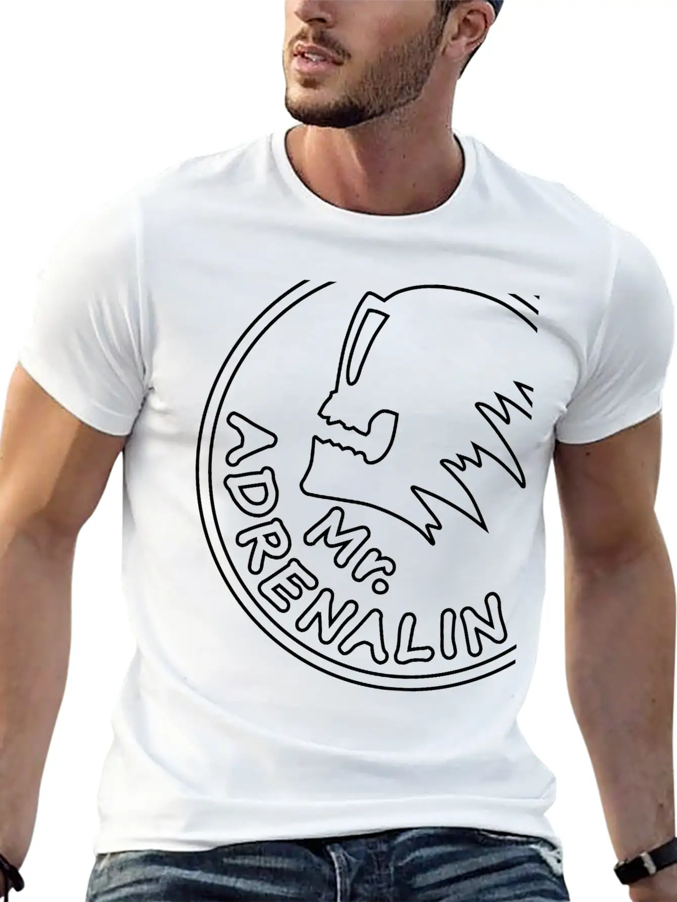 Mr. Adrenalin Extreme Sport Timeless Short Sleeve Tee – Comfy And Minimalist Design