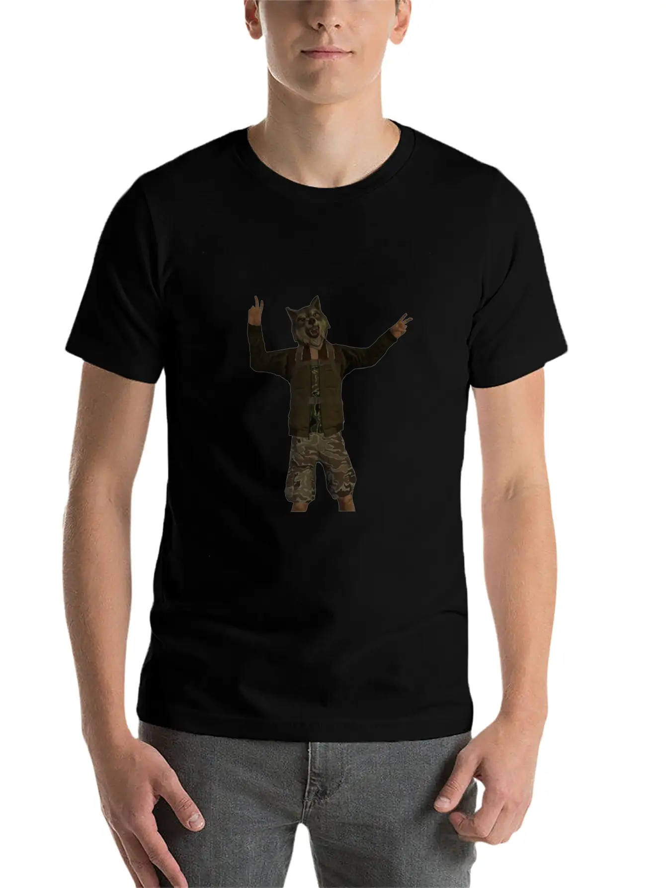 Mr Wolf Classic Cotton Tee – Unisex Comfort For Any Season
