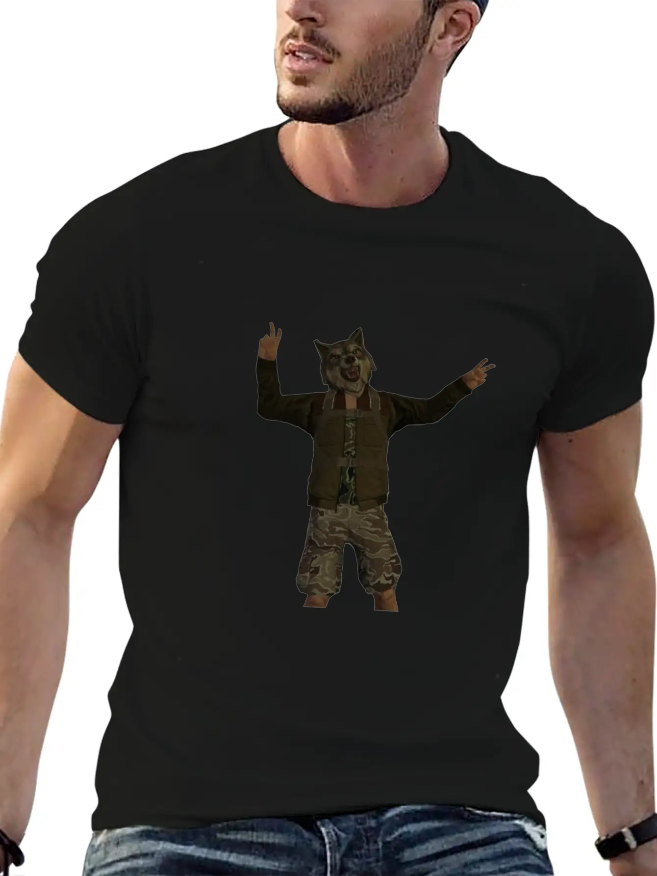 Mr Wolf Classic Cotton Tee – Unisex Comfort For Any Season