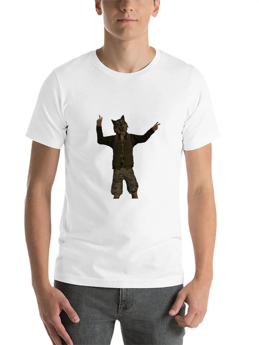 Mr Wolf Classic Cotton Tee – Unisex Comfort For Any Season