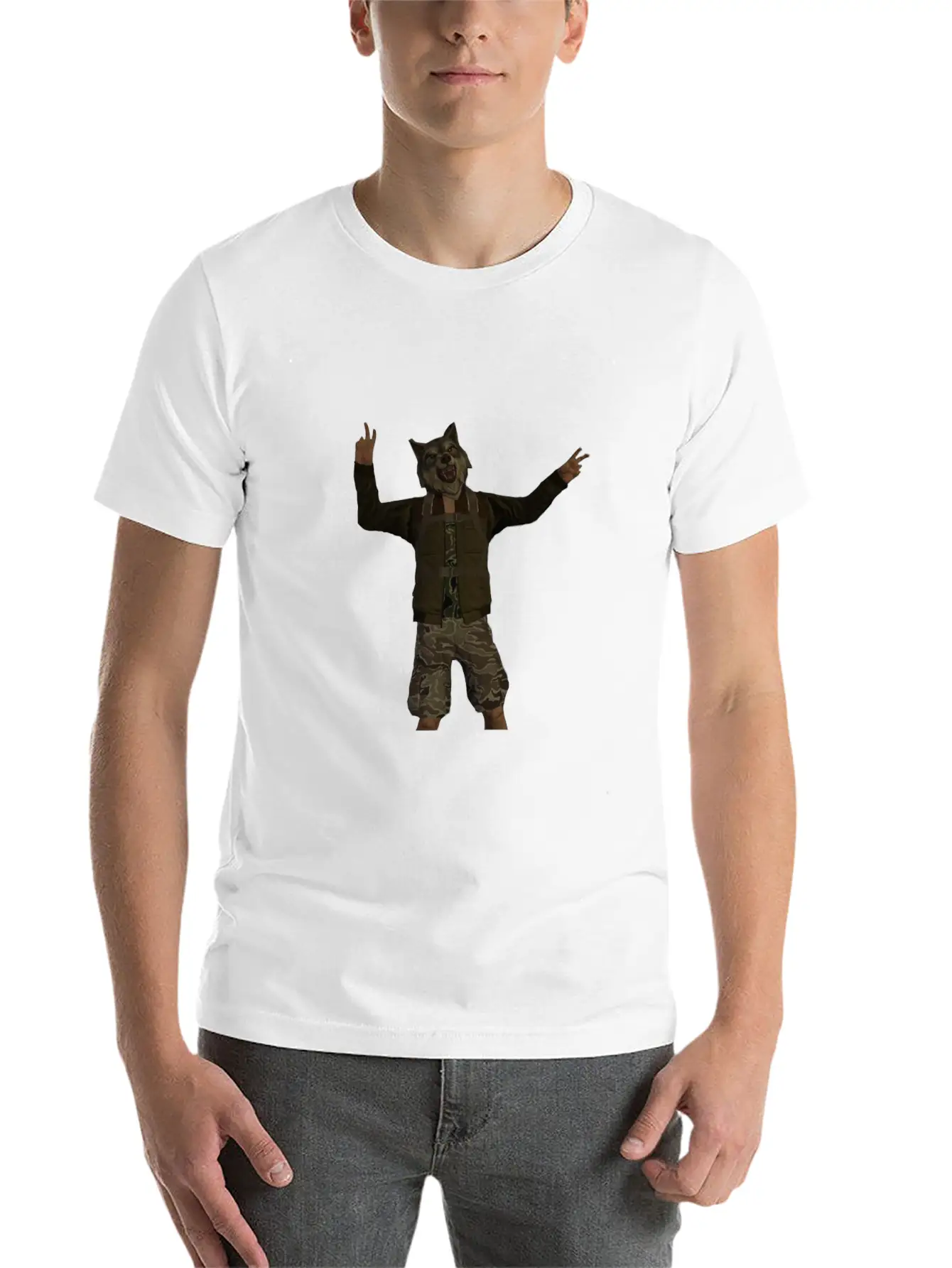 Mr Wolf Classic Cotton Tee – Unisex Comfort For Any Season