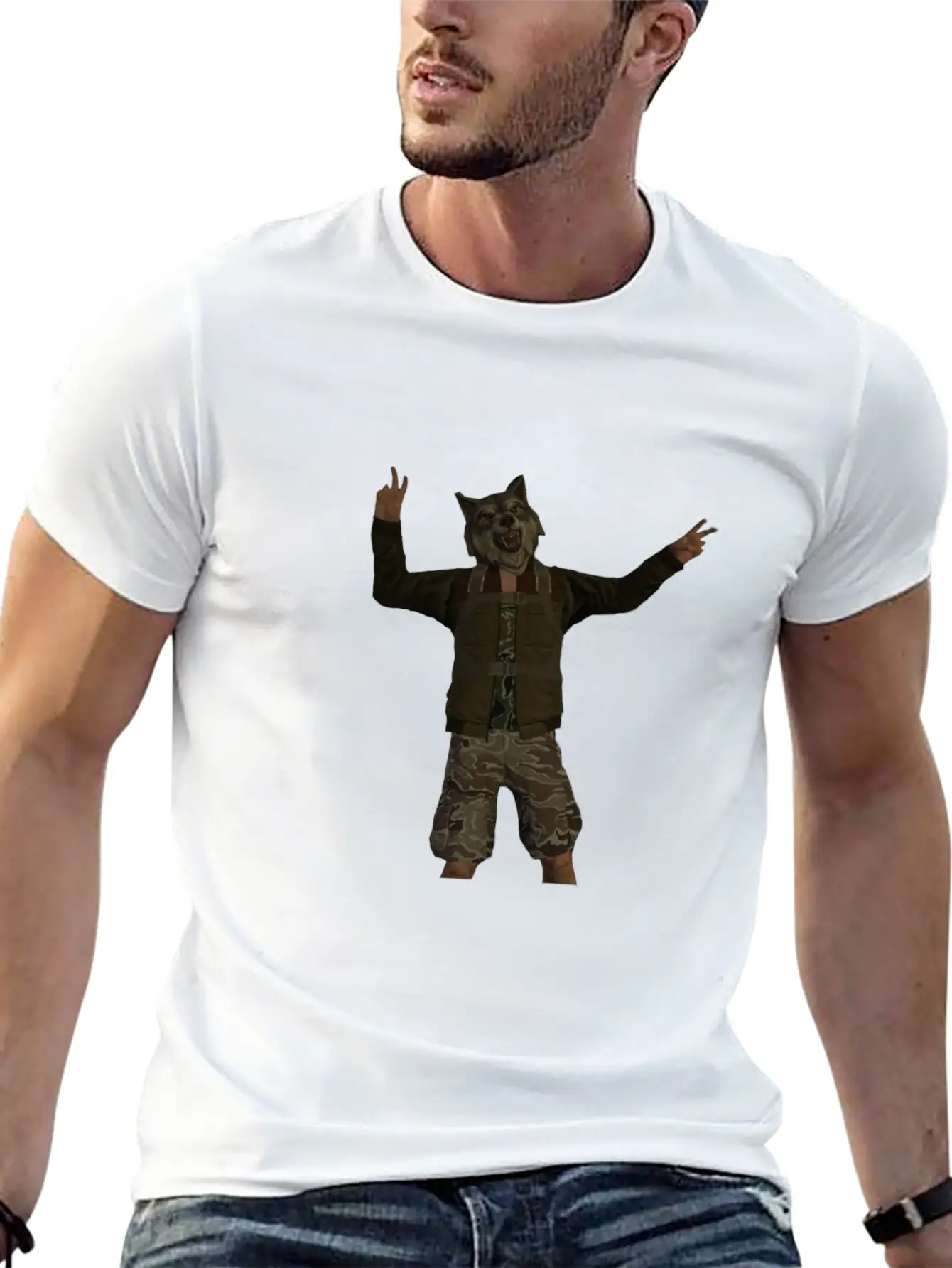 Mr Wolf Classic Cotton Tee – Unisex Comfort For Any Season