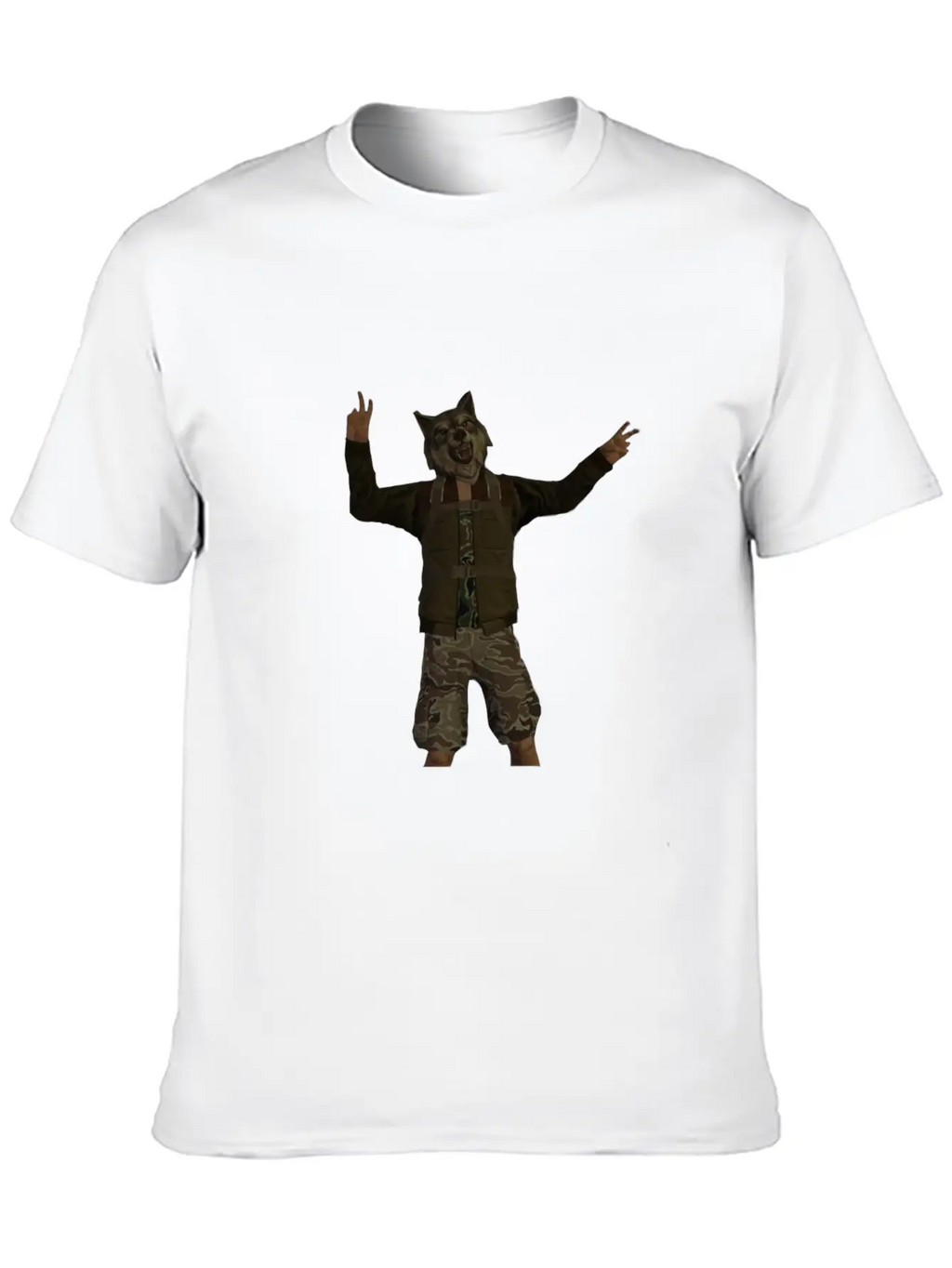 Mr Wolf Stylish Everyday T-Shirt – Unisex Basic Cotton Tee