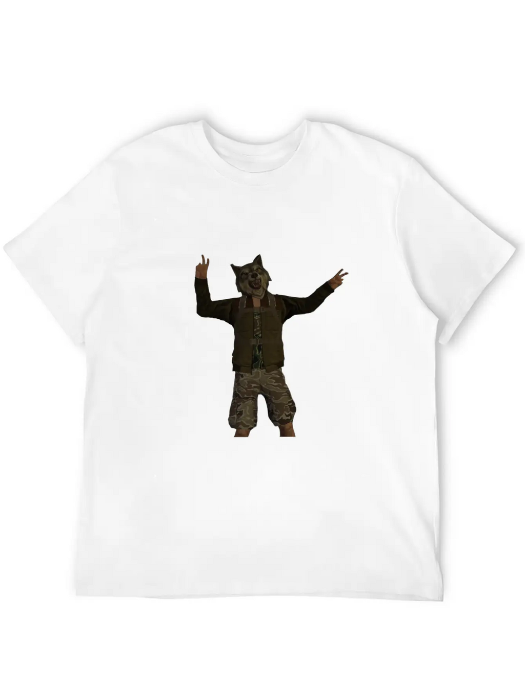 Mr Wolf Stylish Everyday T-Shirt – Unisex Basic Cotton Tee