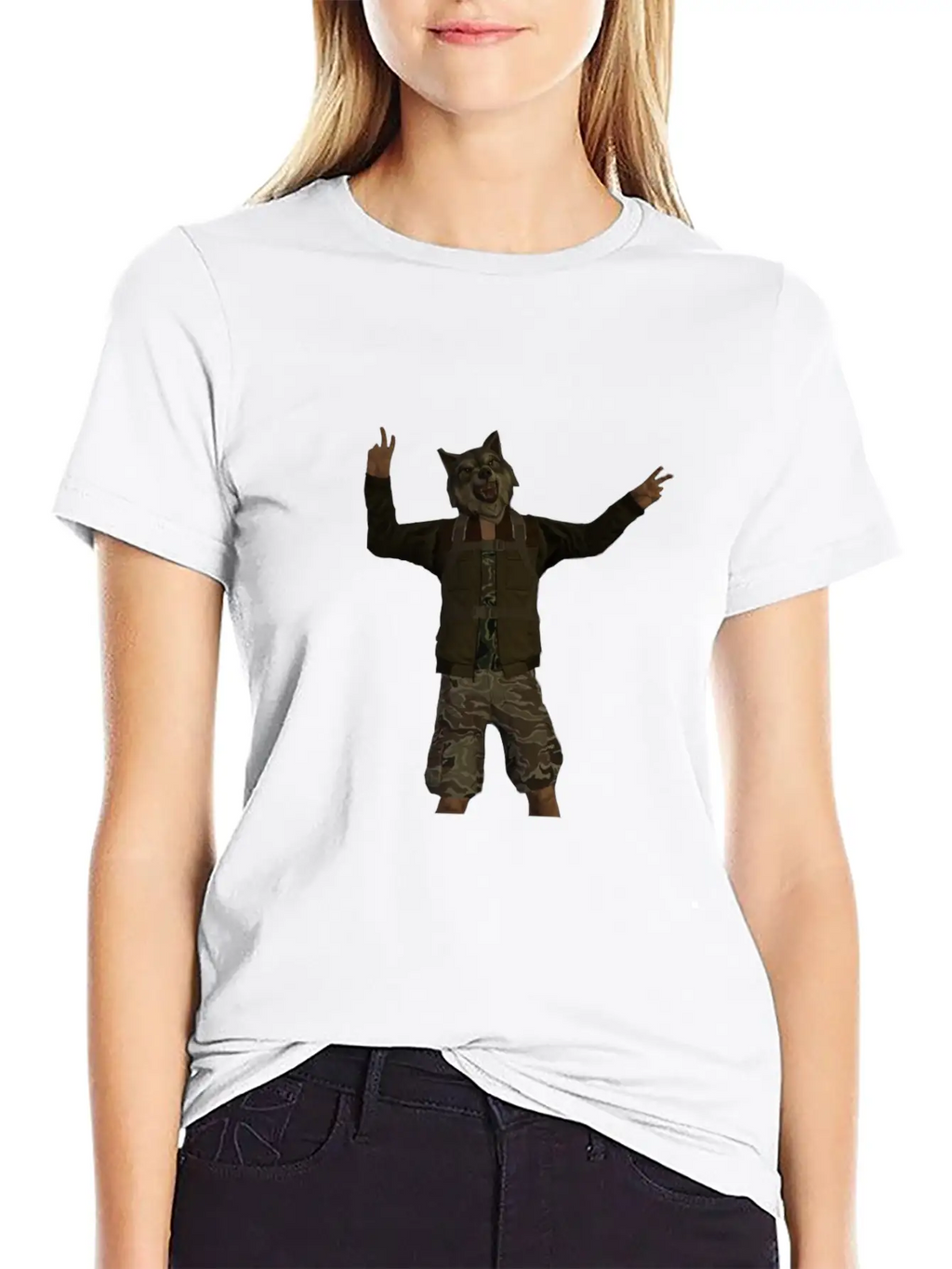 Mr Wolf Stylish Everyday T-Shirt – Unisex Basic Cotton Tee