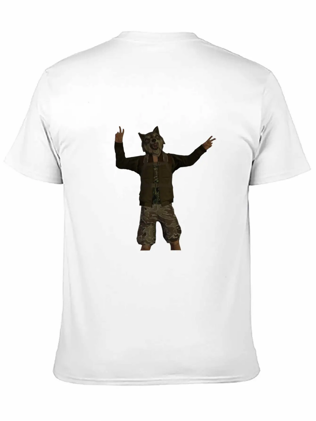 Mr Wolf Stylish Everyday T-Shirt – Unisex Basic Cotton Tee
