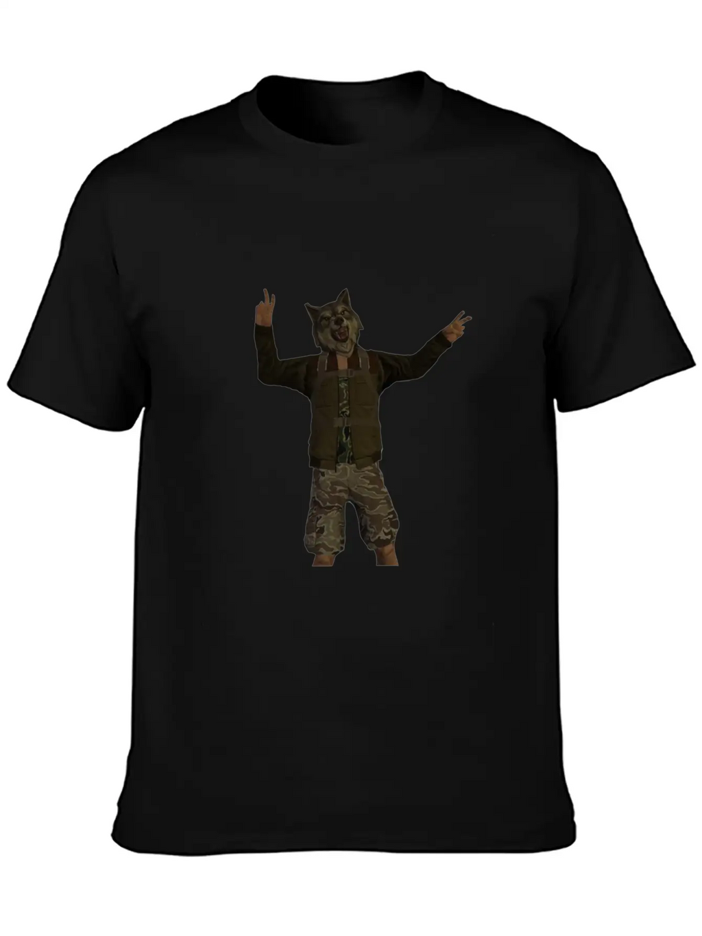 Mr Wolf Stylish Everyday T-Shirt – Unisex Basic Cotton Tee