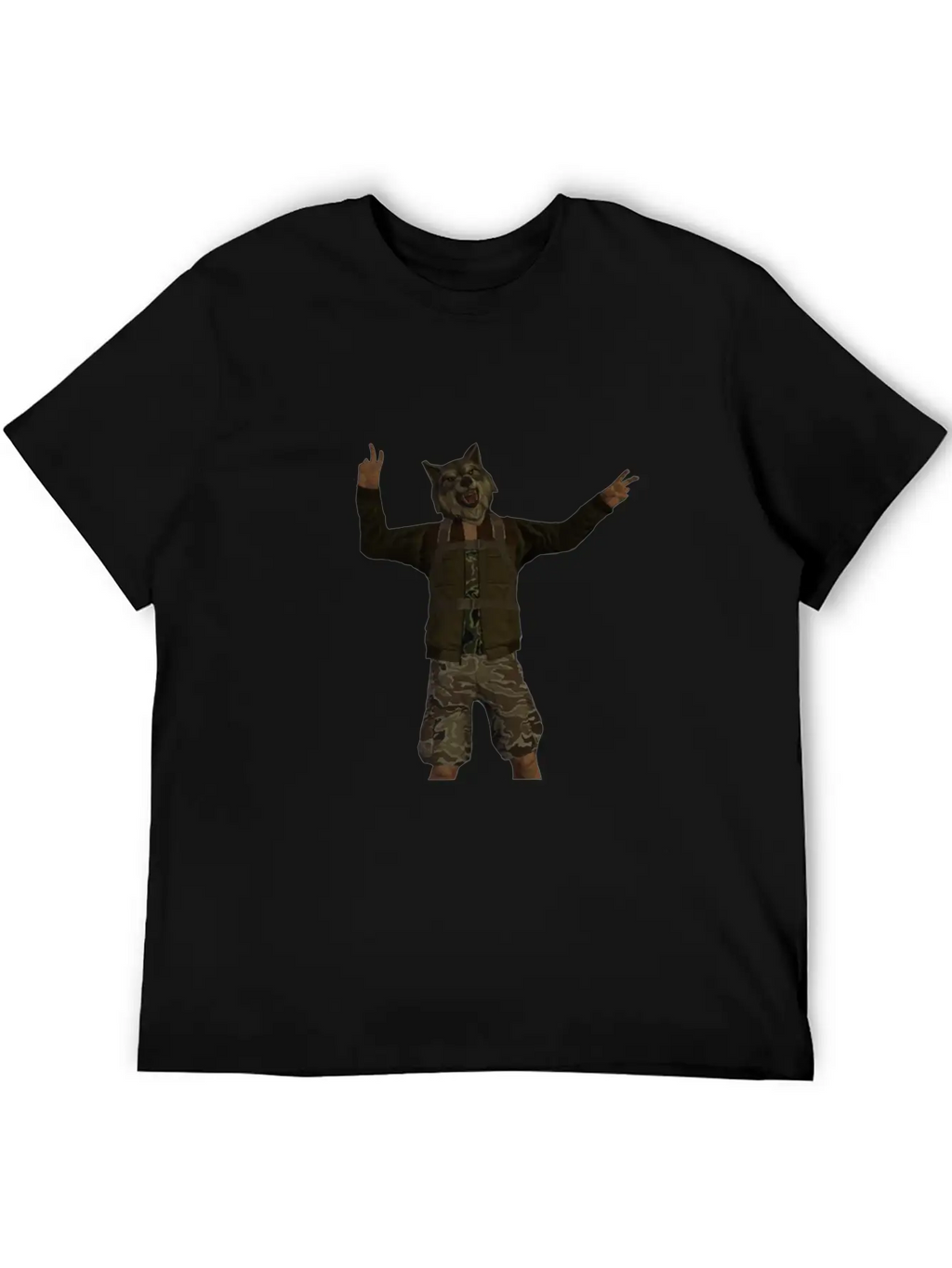 Mr Wolf Stylish Everyday T-Shirt – Unisex Basic Cotton Tee