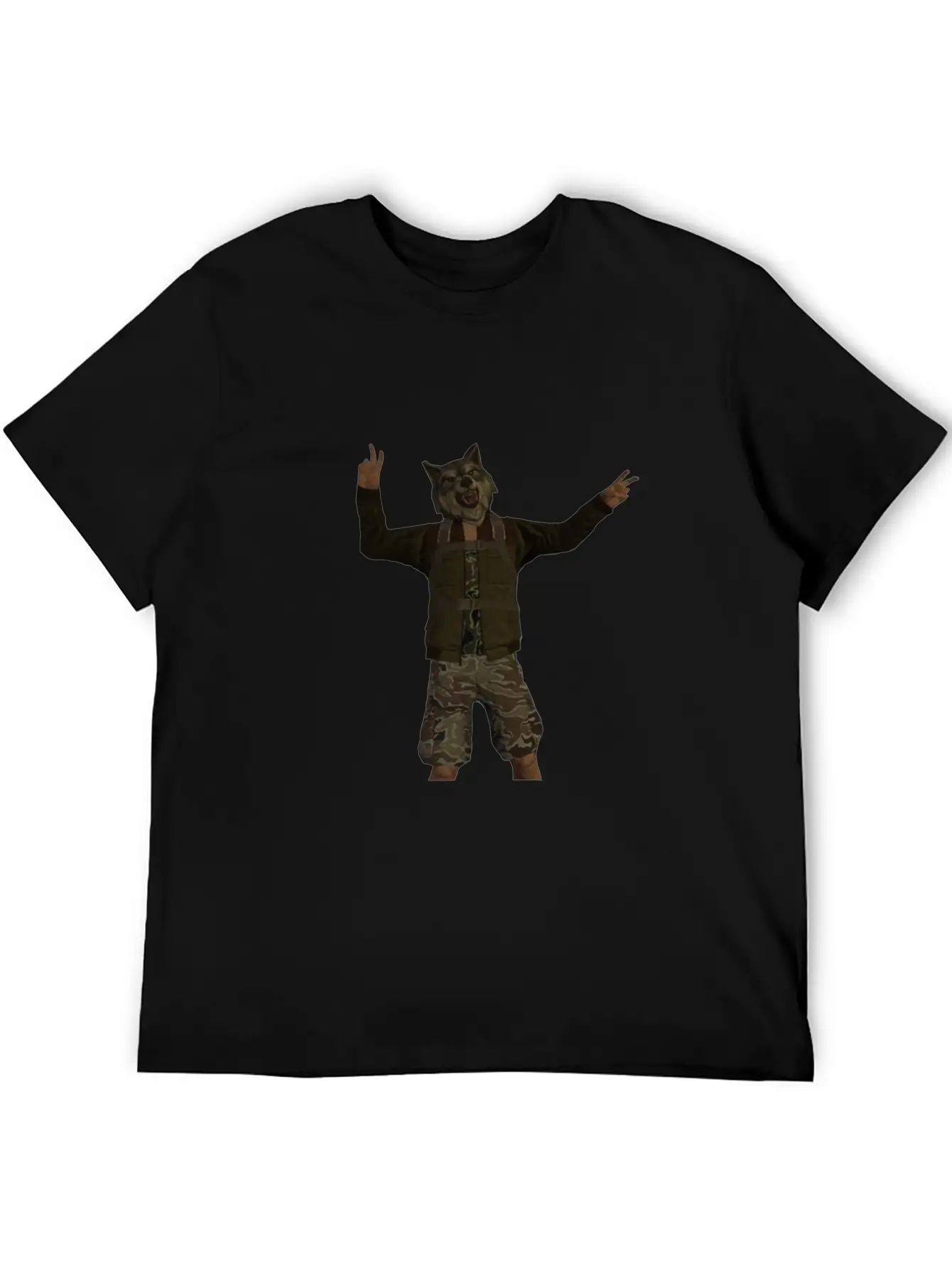 Mr Wolf Stylish Everyday T-Shirt – Unisex Basic Cotton Tee
