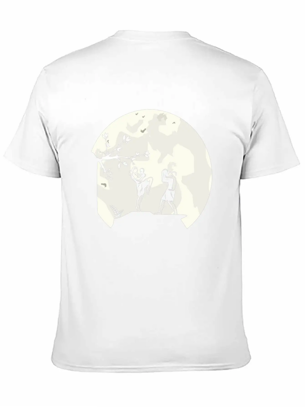 Muay Thai Thaiboxing Fighter Fight Moon For Men Basic Graphic T-Shirt – Daily Comfort In Soft Cotton