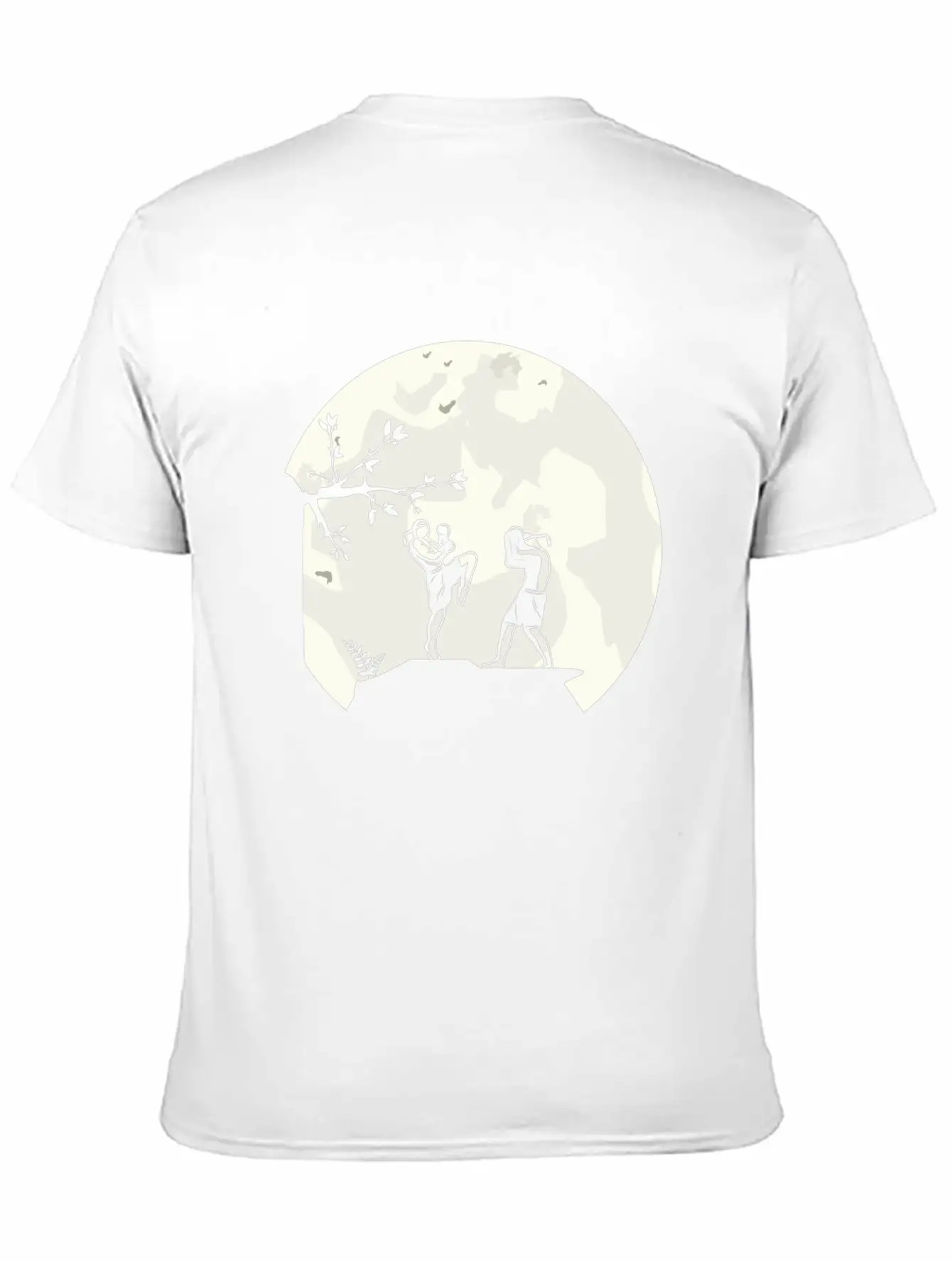 Muay Thai Thaiboxing Fighter Fight Moon For Men Basic Graphic T-Shirt – Daily Comfort In Soft Cotton