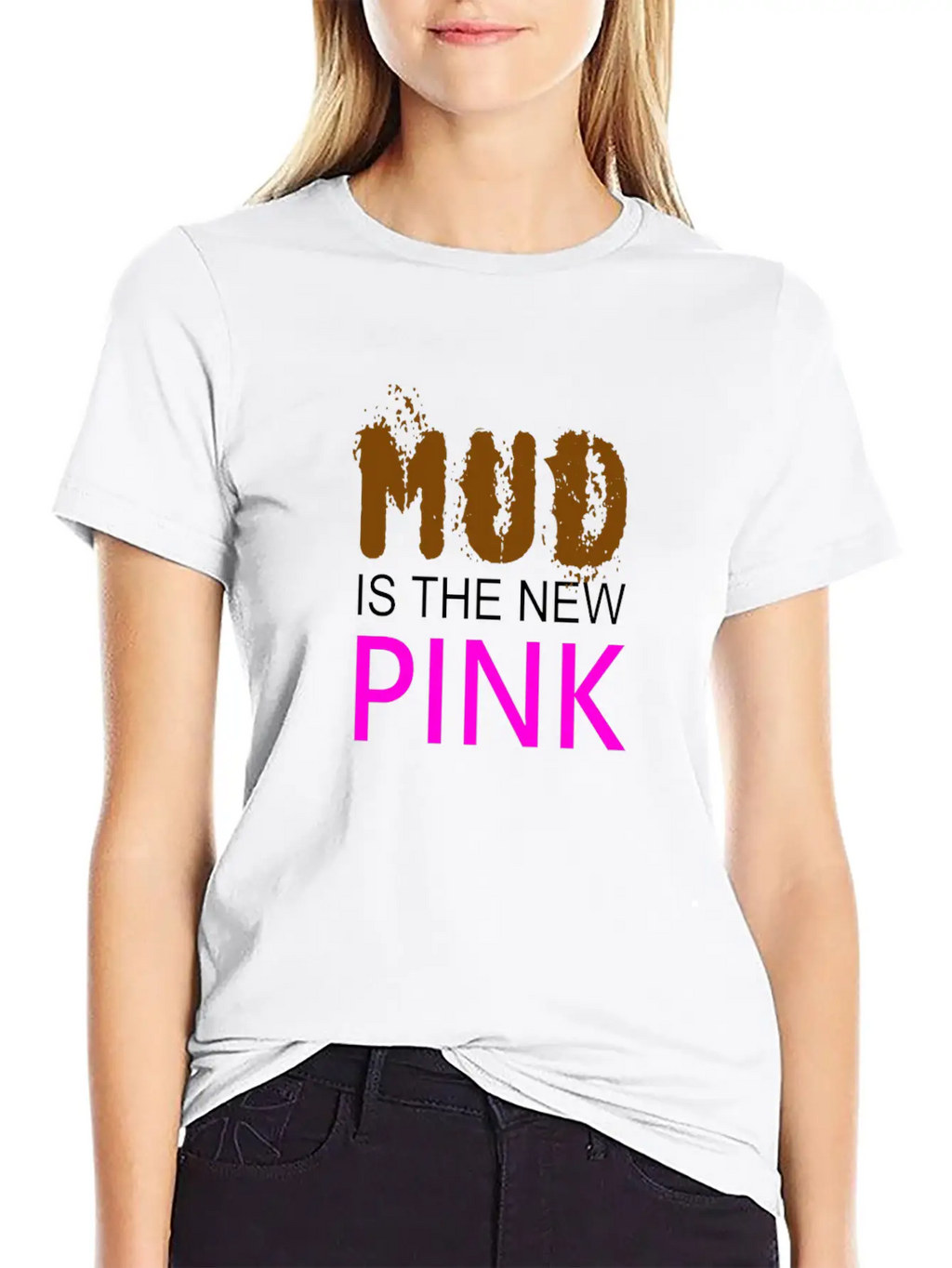 Mud Is The New Pink - Mud Run Shirt Classic Cotton Tee – Unisex Comfort For Any Season