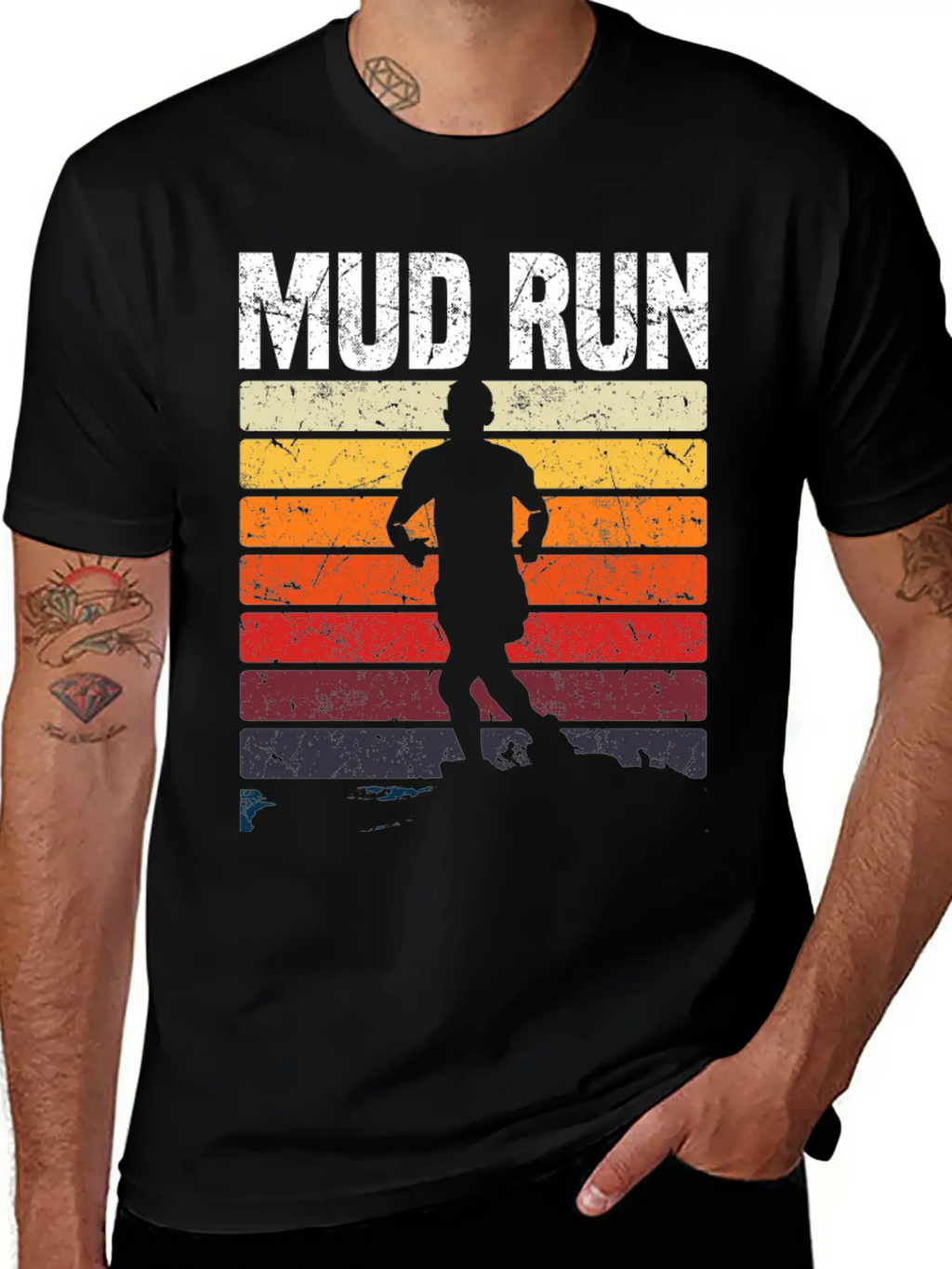 Mud Run Timeless Short Sleeve Tee – Comfy And Minimalist Design