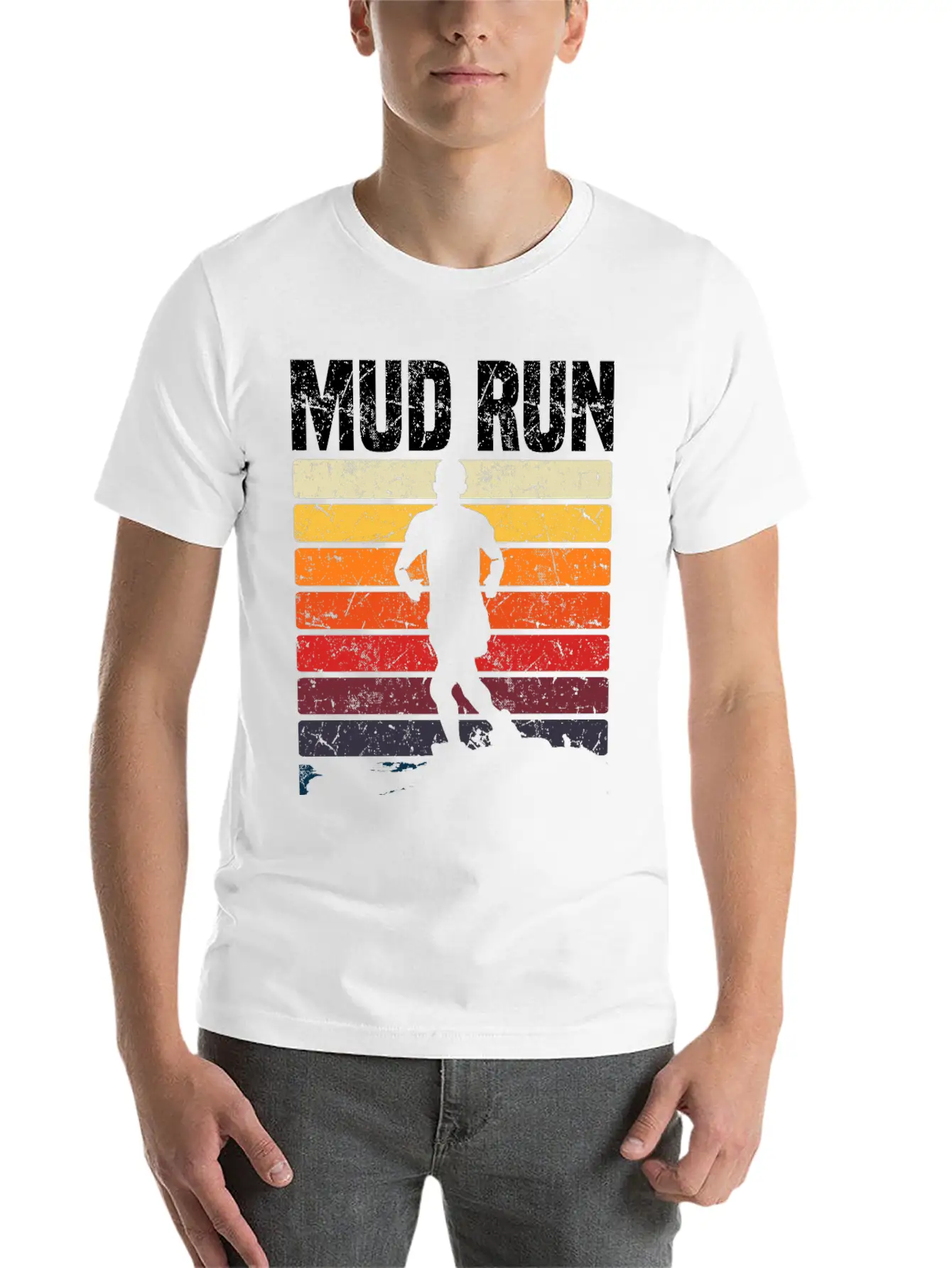 Mud Run Timeless Short Sleeve Tee – Comfy And Minimalist Design