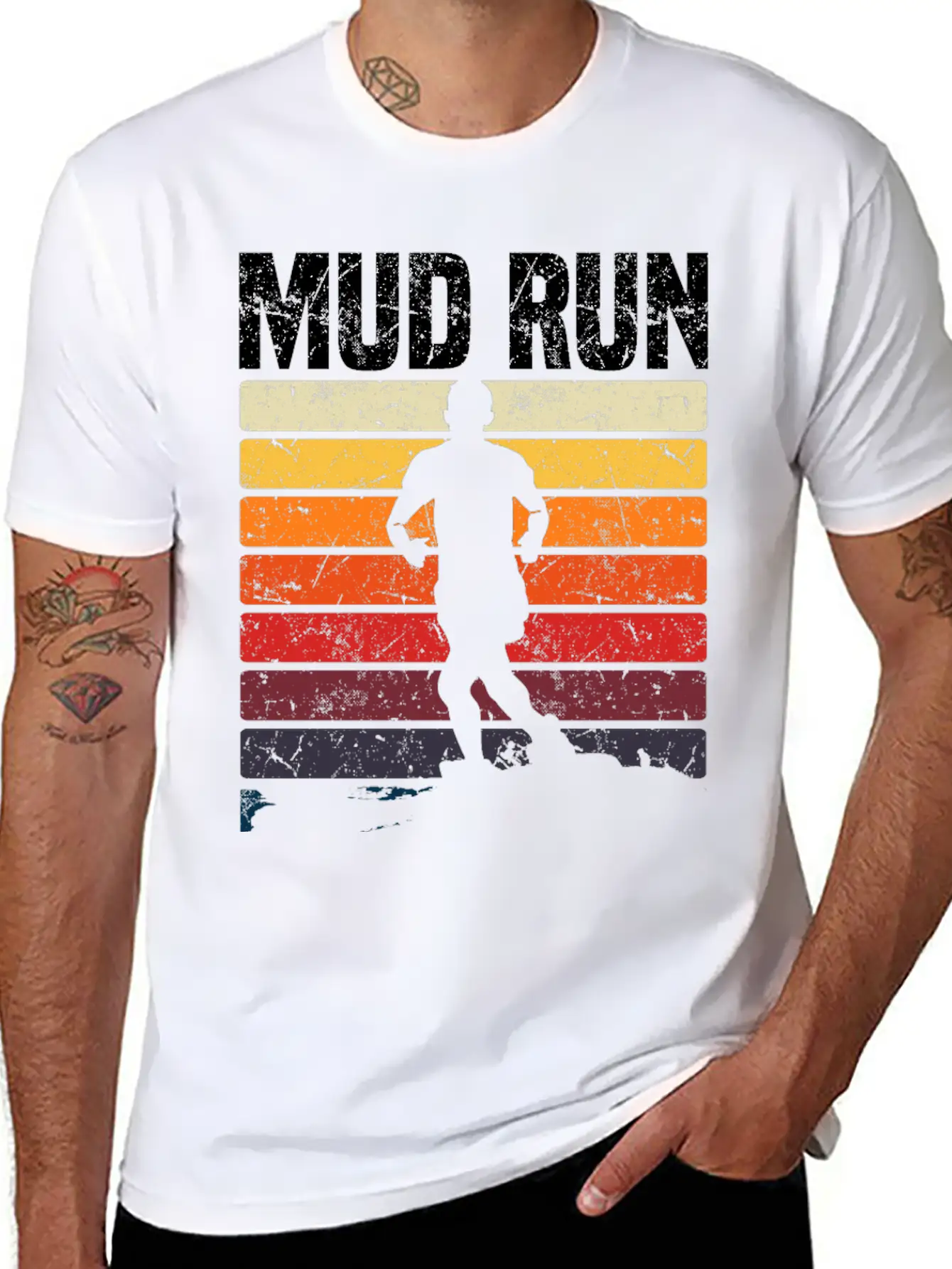 Mud Run Timeless Short Sleeve Tee – Comfy And Minimalist Design