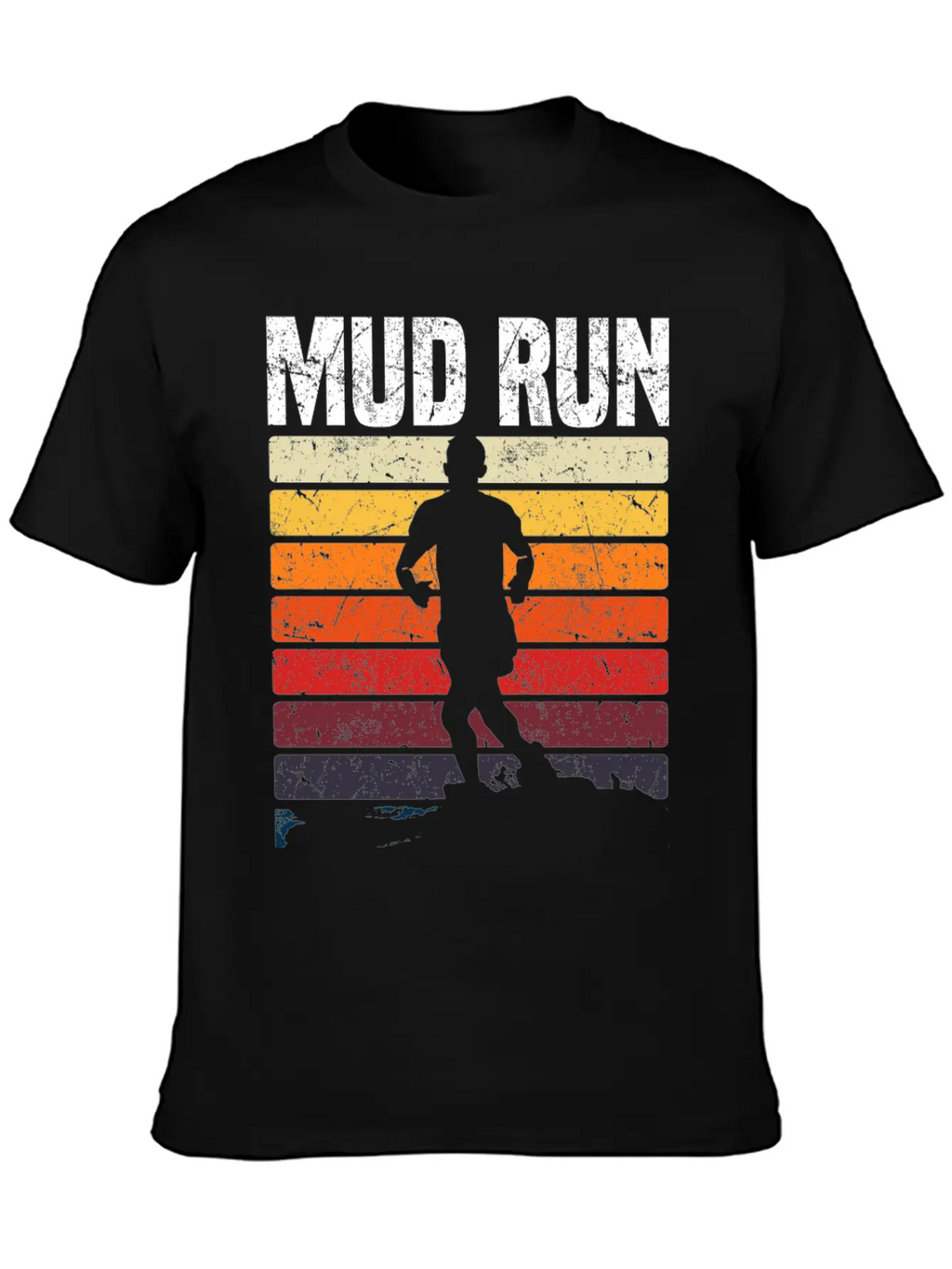 Mud Run Timeless Short Sleeve Tee – Comfy And Minimalist Design