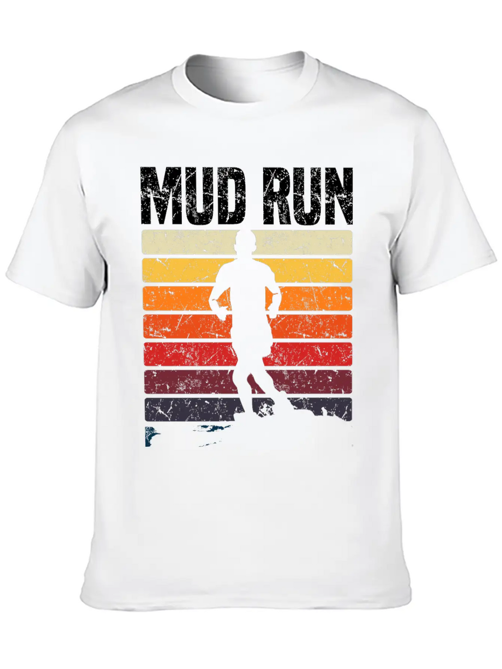 Mud Run Timeless Short Sleeve Tee – Comfy And Minimalist Design