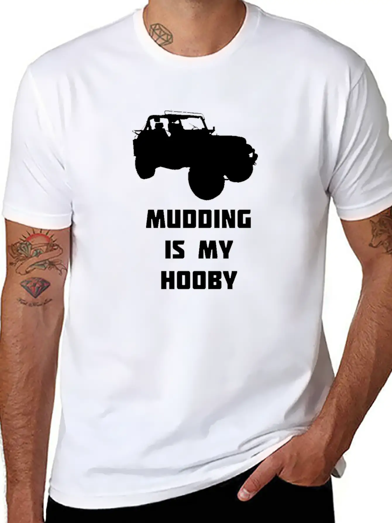 Mudding Is My Hobby Essential Cotton Tee For Daily Outfits – Unisex Style