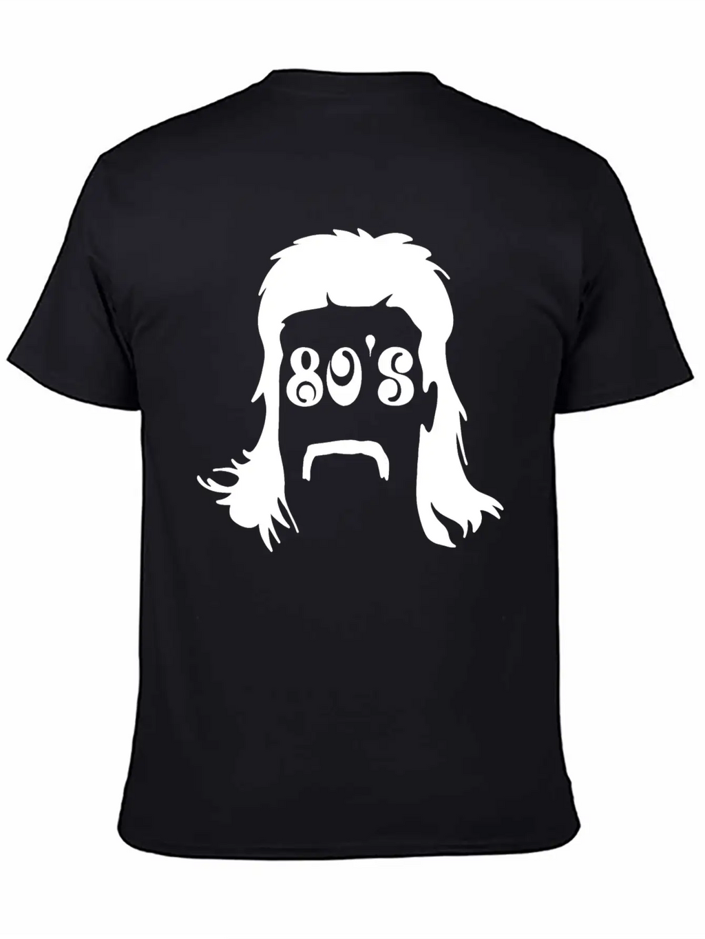 Mullet & 80's Writing Classic Cotton Tee – Unisex Comfort For Any Season