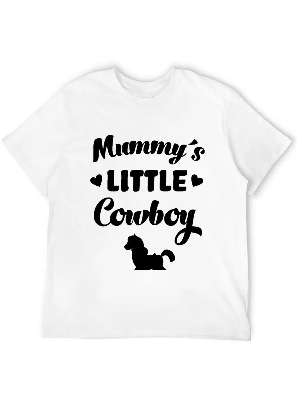 Mummy´s Little Cowboy Horse Rider Horses Breathable Graphic T-Shirt – Perfect For Casual Days