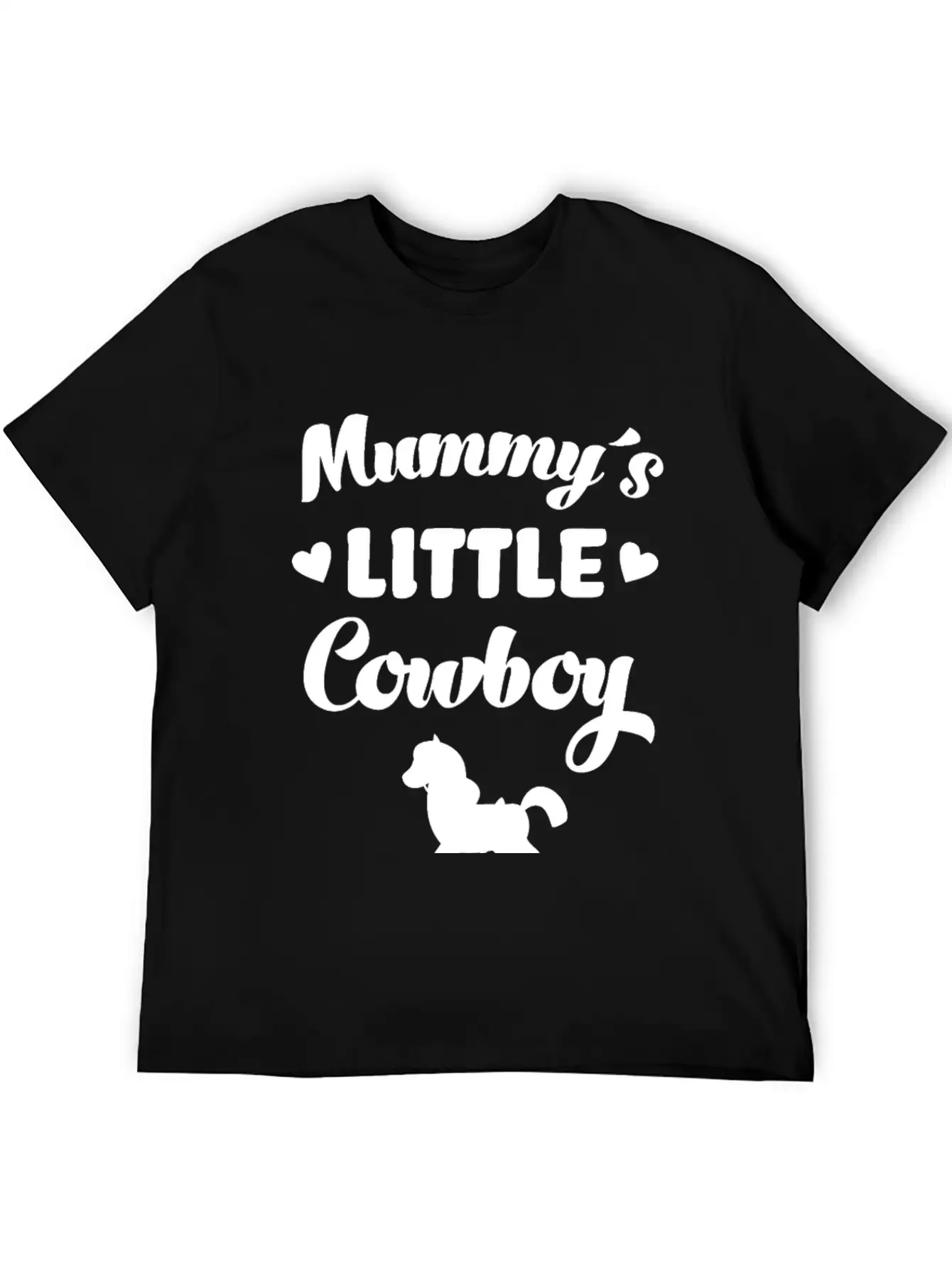 Mummy´s Little Cowboy Horse Rider Horses Breathable Graphic T-Shirt – Perfect For Casual Days