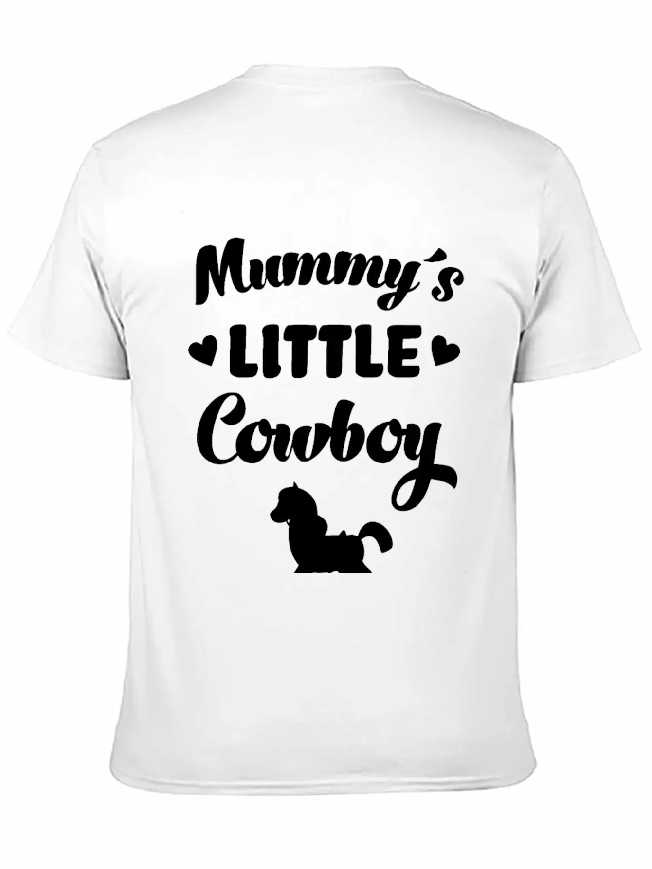 Mummy´s Little Cowboy Horse Rider Horses Breathable Graphic T-Shirt – Perfect For Casual Days