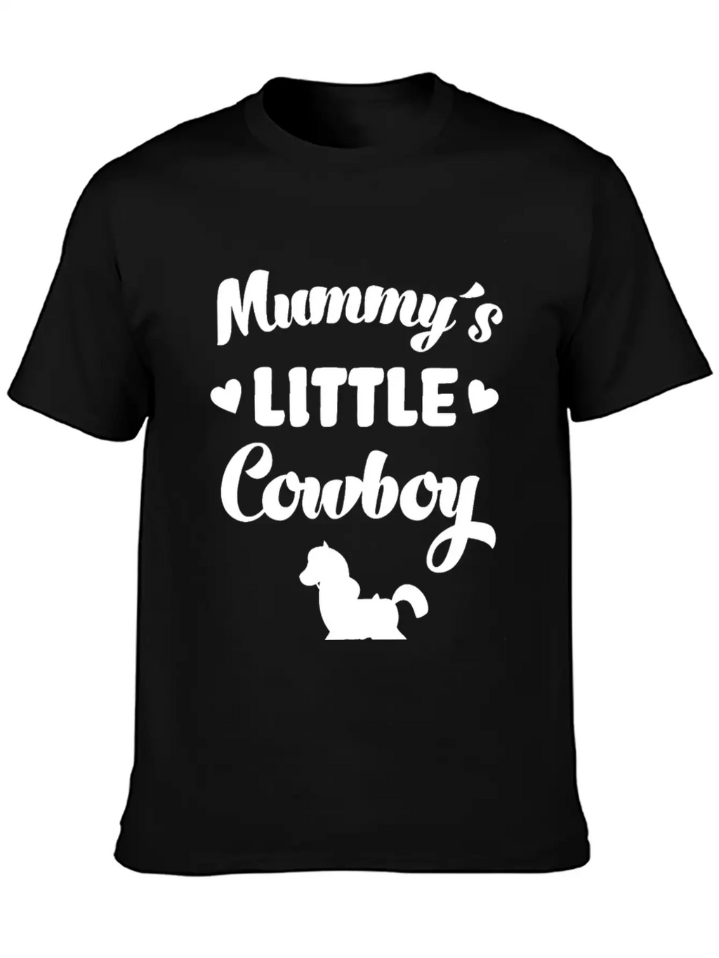 Mummy´s Little Cowboy Horse Rider Horses Breathable Graphic T-Shirt – Perfect For Casual Days