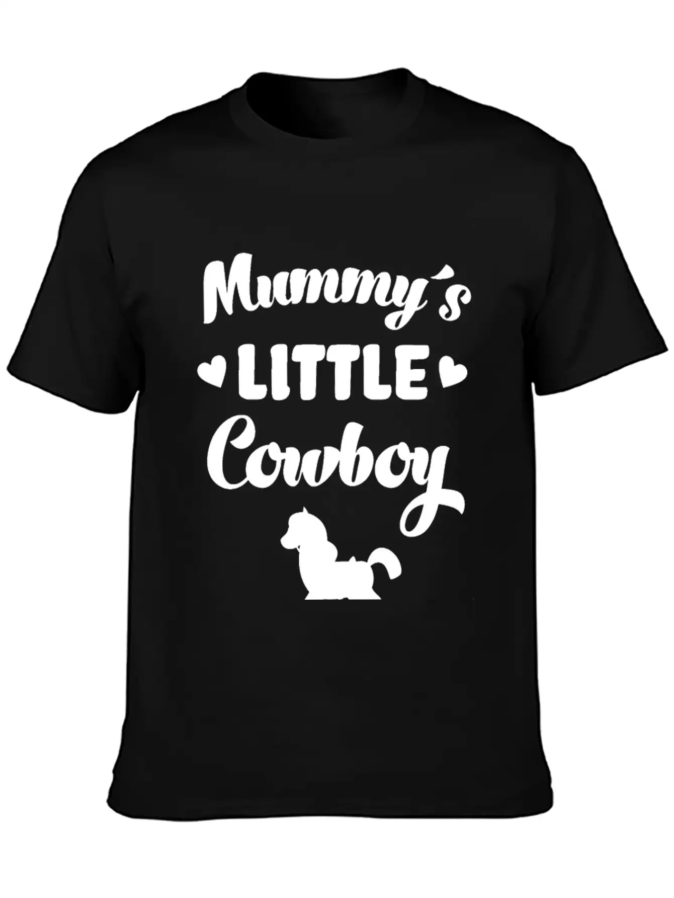 Mummy´s Little Cowboy Horse Rider Horses Breathable Graphic T-Shirt – Perfect For Casual Days