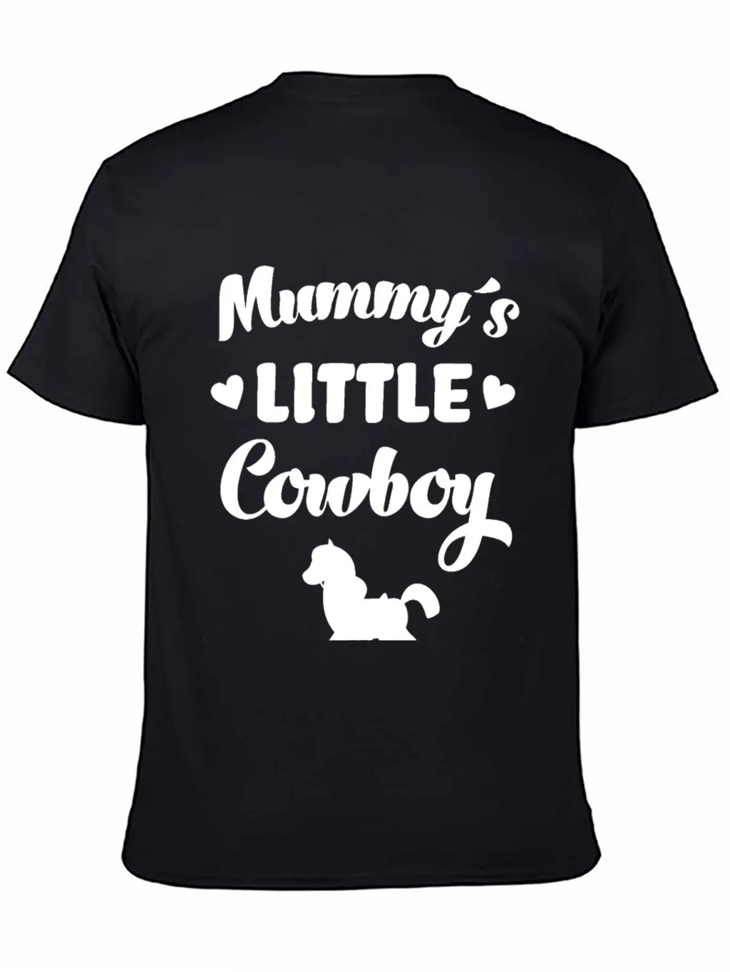 Mummy´s Little Cowboy Horse Rider Horses Breathable Graphic T-Shirt – Perfect For Casual Days
