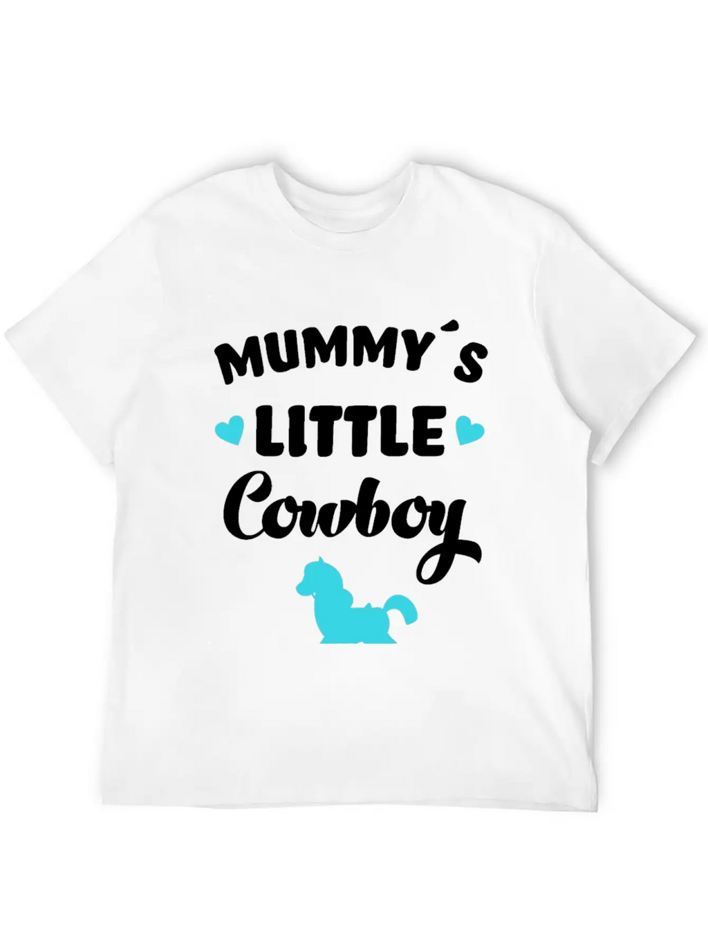 Mummy´s Little Cowboy Horse Rider Horses Classic Cotton Tee – Unisex Comfort For Any Season